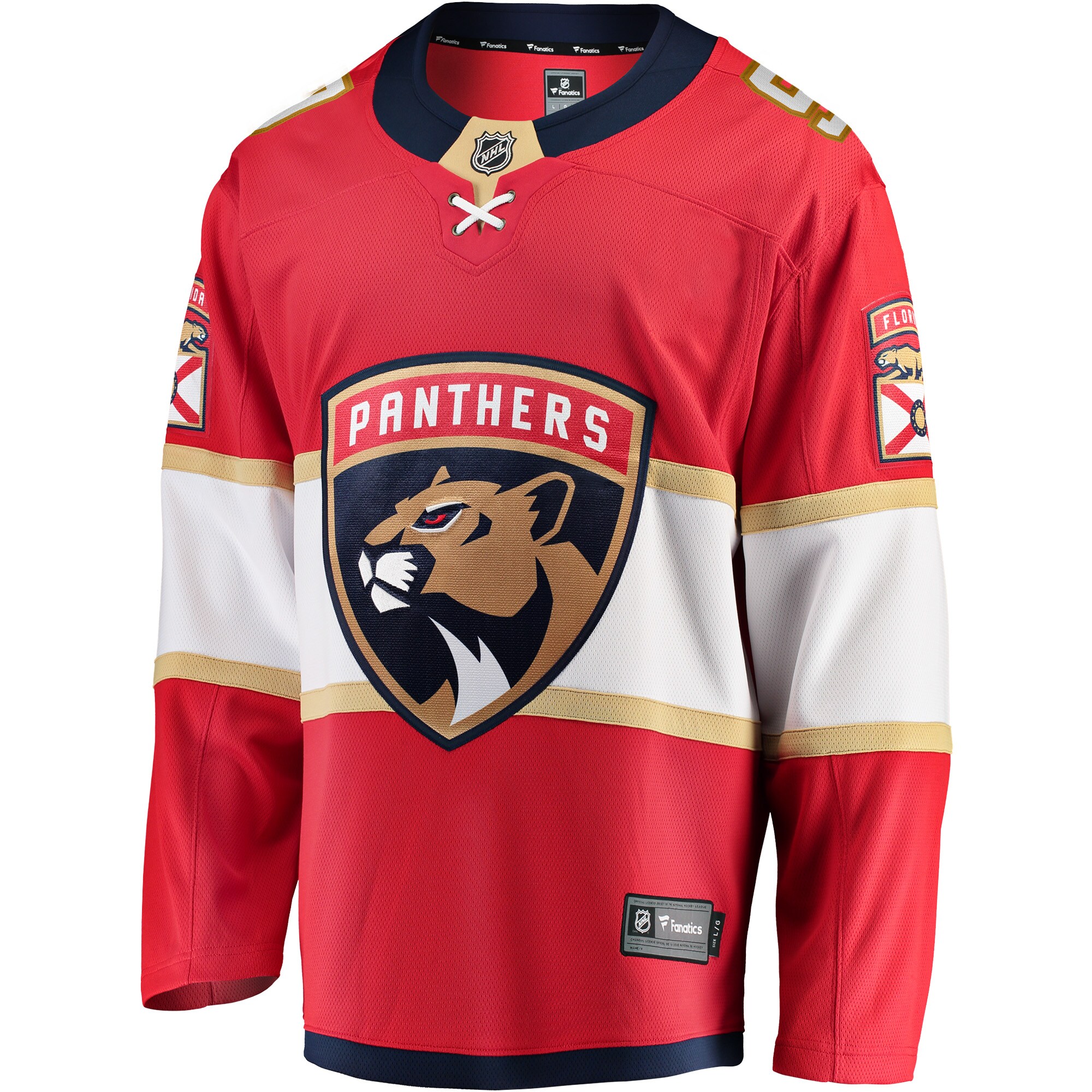 Sam Bennett Florida Panthers Fanatics Home Breakaway Replica Jersey - Red