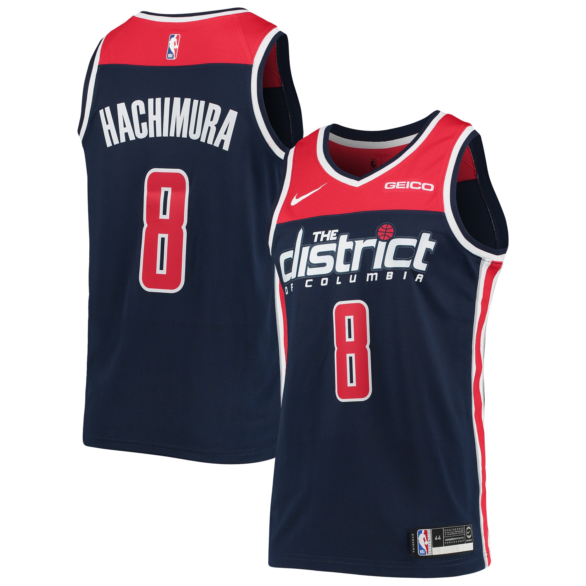 Rui Hachimura Washington Wizards  Swingman Player Jersey - Icon Edition - Navy