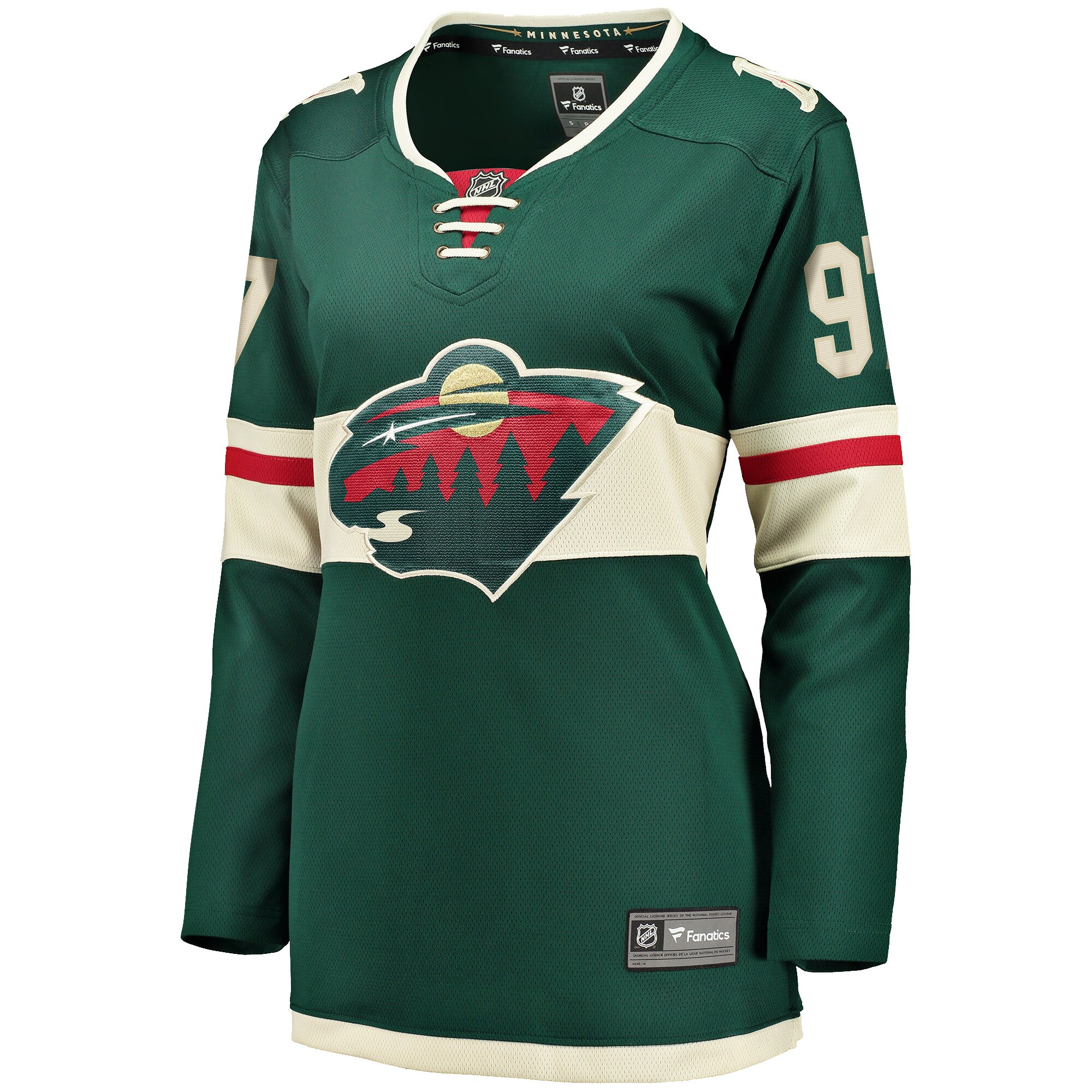 Kirill Kaprizov Minnesota Wild Fanatics Women's Home Breakaway Replica Jersey - Green