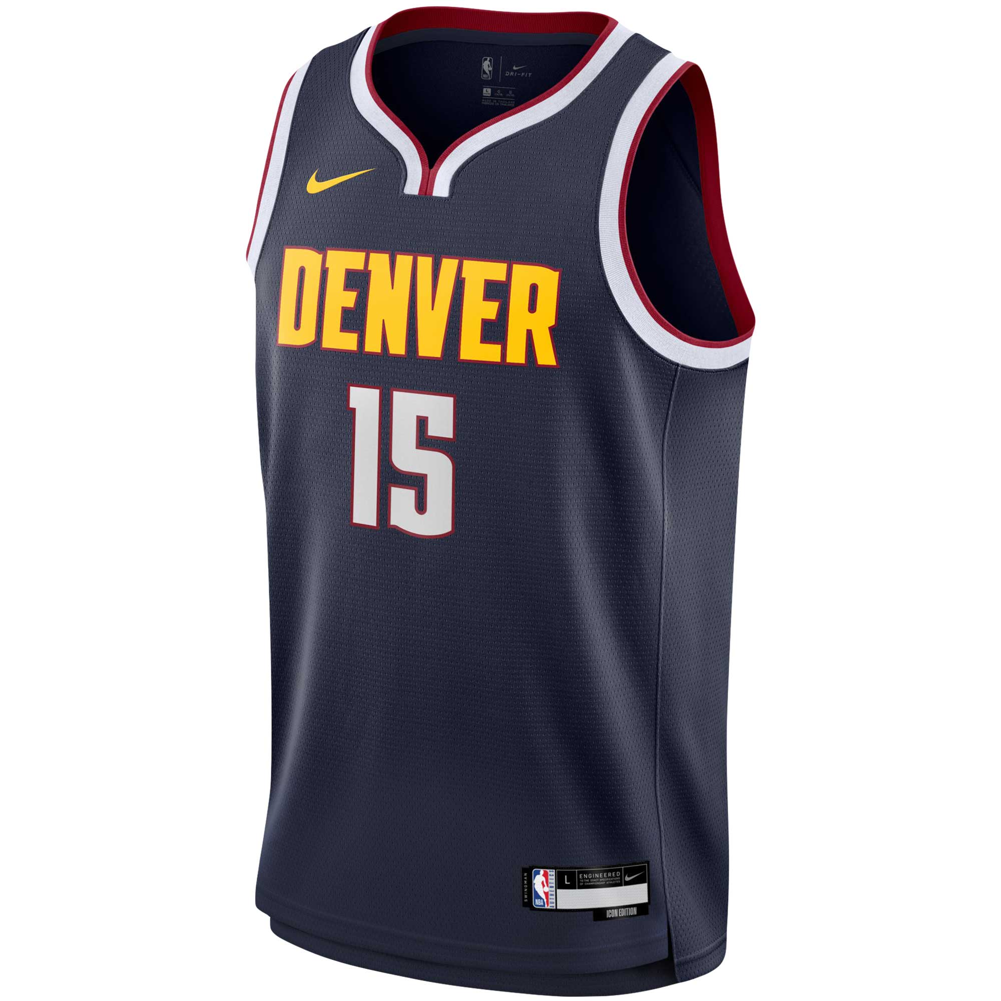 Nikola Jokic Denver Nuggets  Youth Swingman Jersey - Icon Edition - Navy