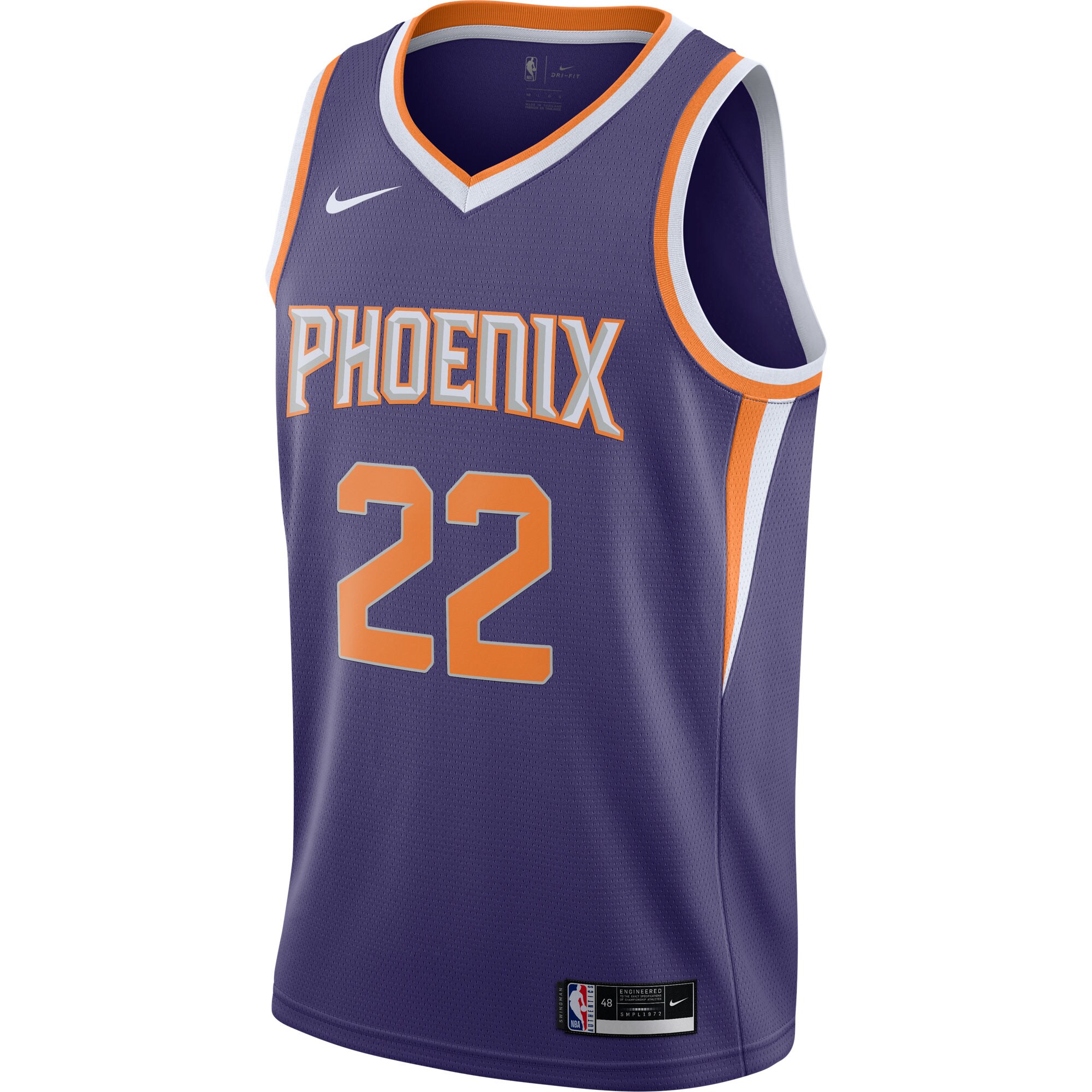 Deandre Ayton Phoenix Suns  2020\/21 Swingman Player Jersey - Icon Edition - Purple