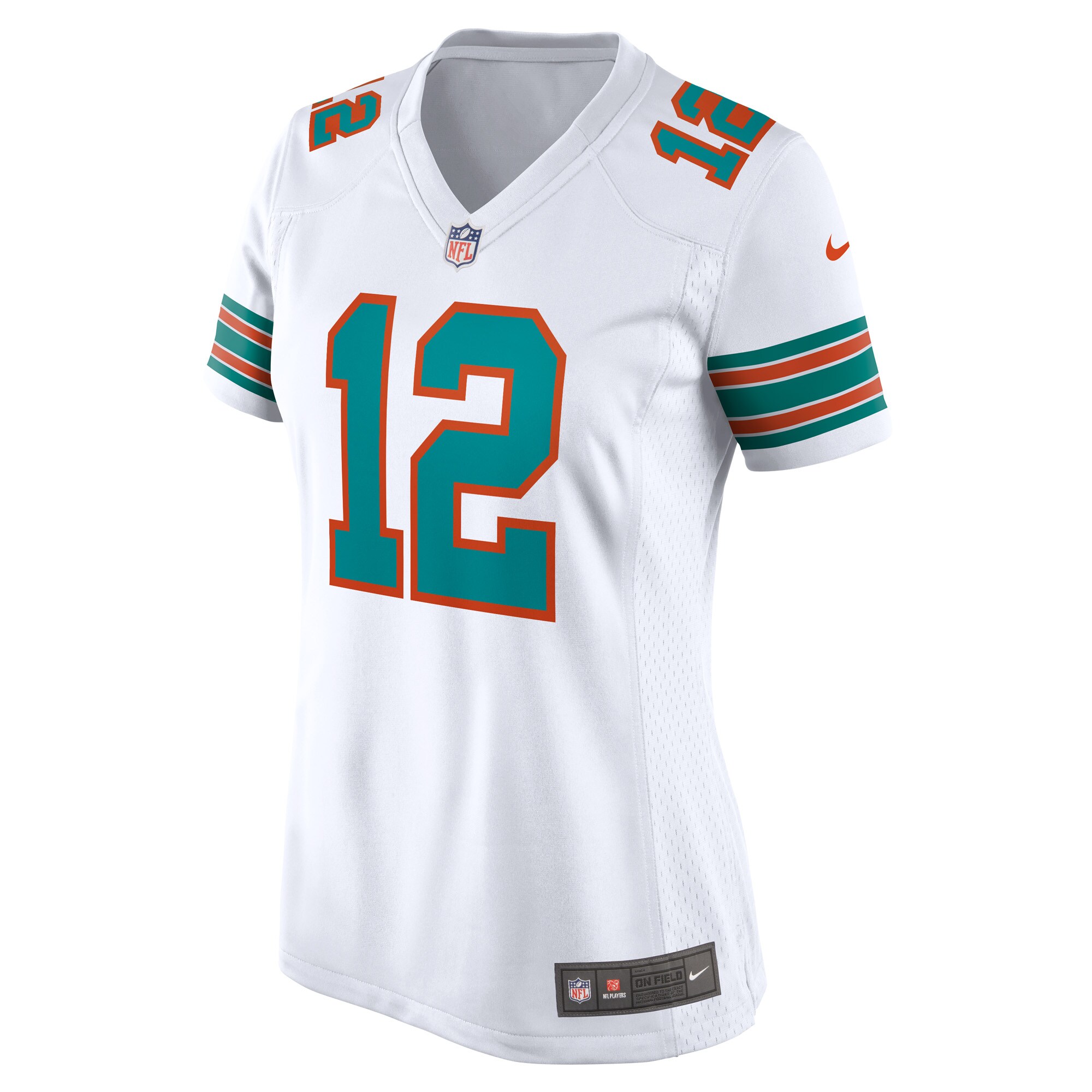 Bob Griese Miami Dolphins  Women's Retired Player Jersey - White