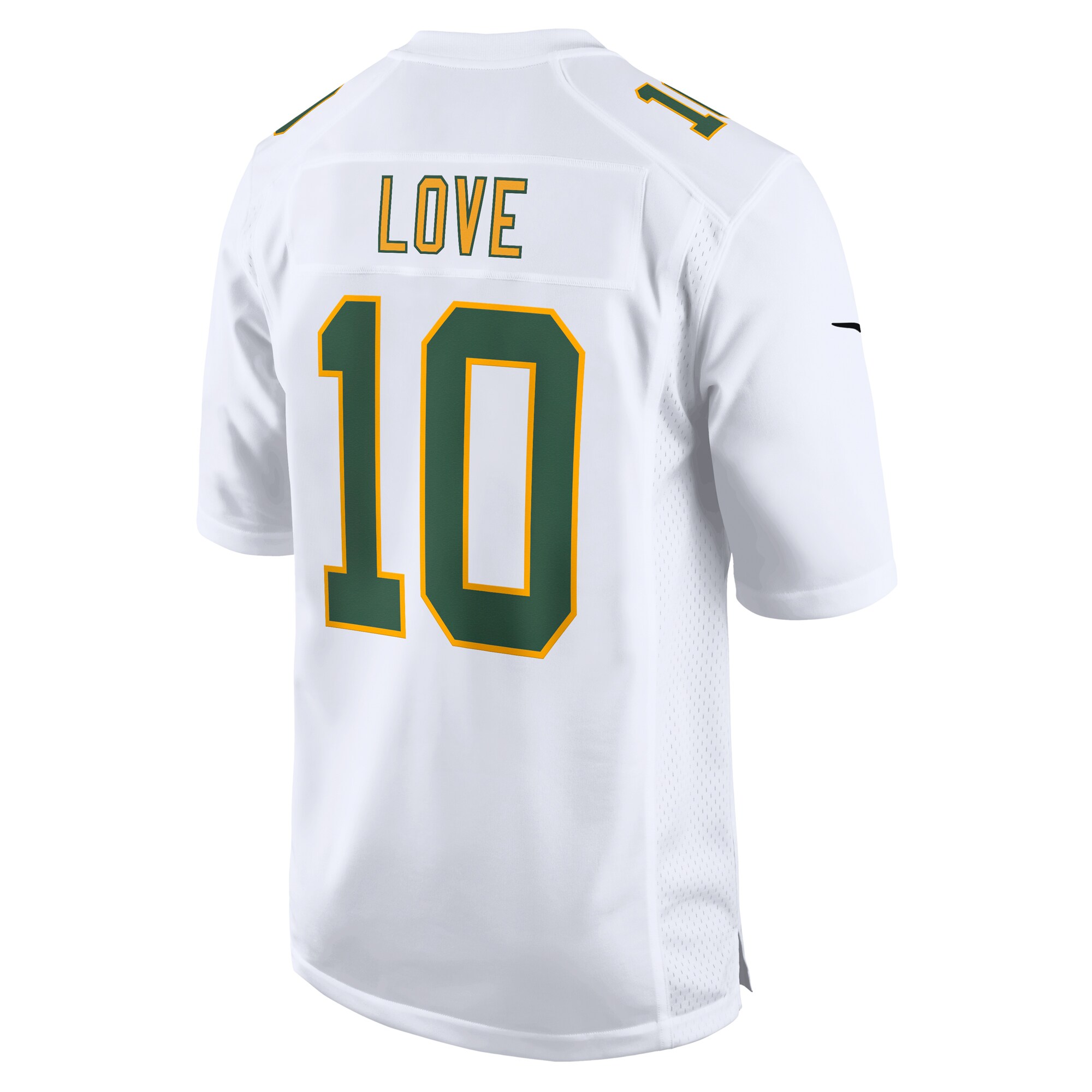 Jordan Love Green Bay Packers  Fashion Game Jersey - White
