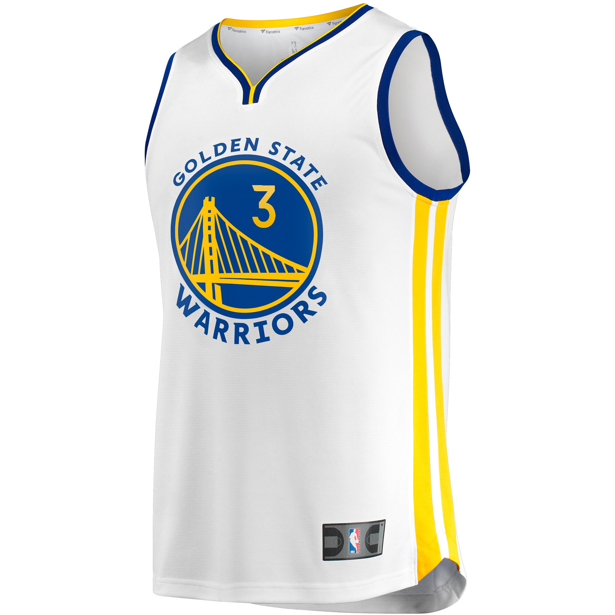 Chris Paul Golden State Warriors Fanatics Youth Fast Break Player Jersey - Association Edition - White