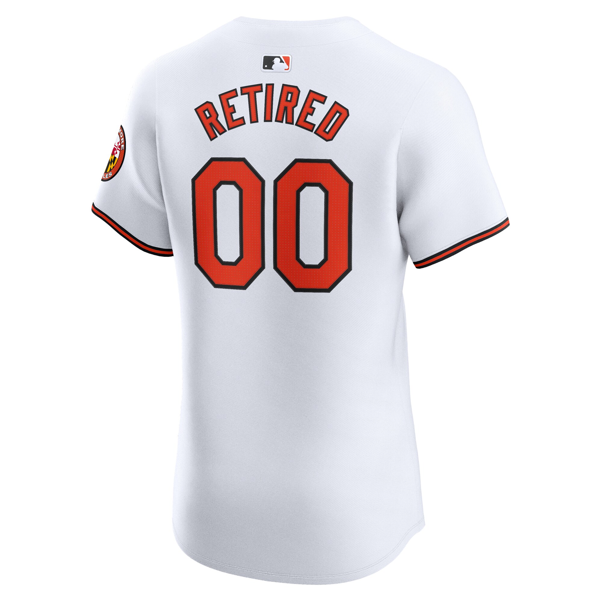 Baltimore Orioles  Home Elite Pick-A-Player Retired Roster Jersey - White
