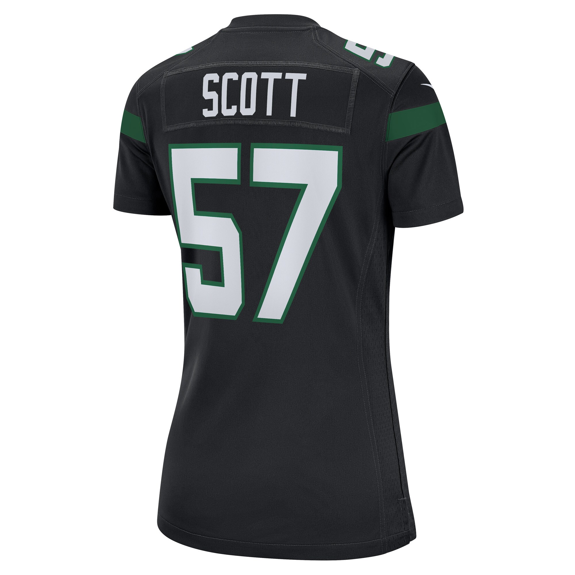 Bart Scott New York Jets  Women's Retired Player Jersey - Black