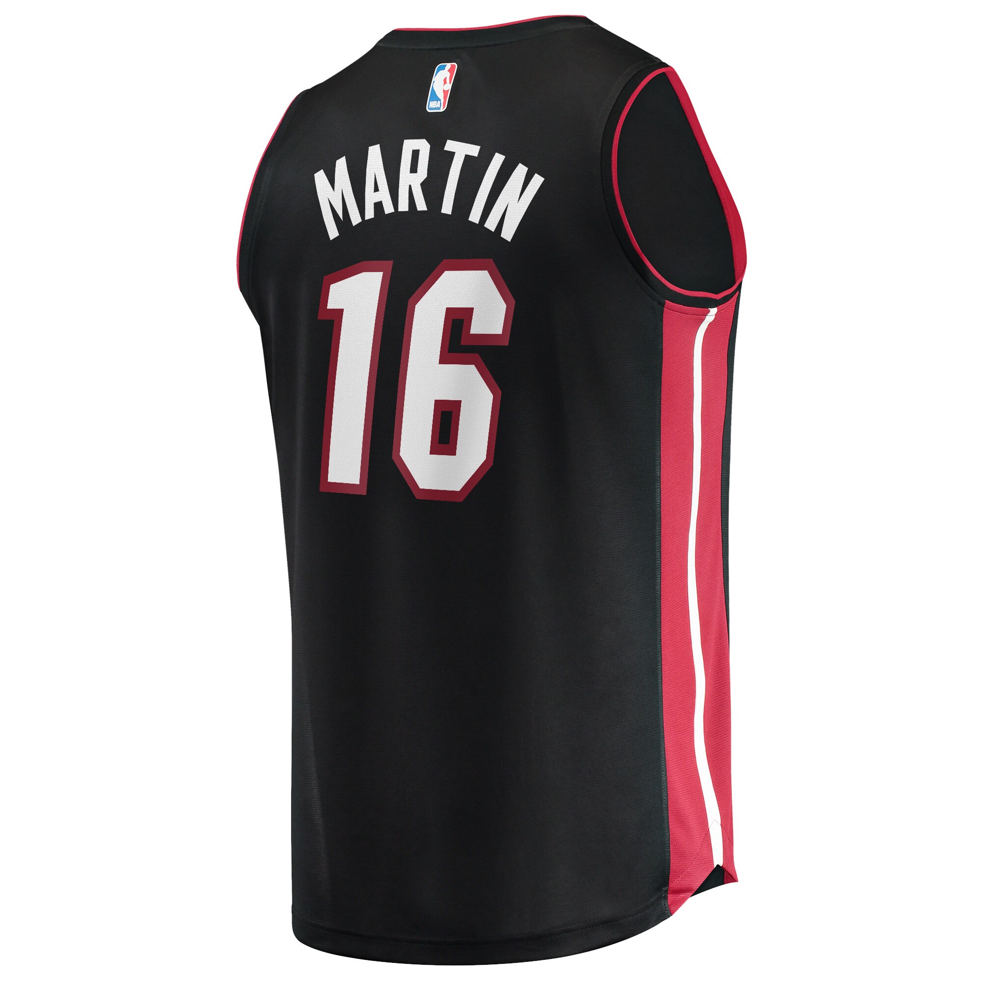 Caleb Martin Miami Heat Fanatics 2021\/22 Fast Break Replica Jersey - Icon Edition - Black