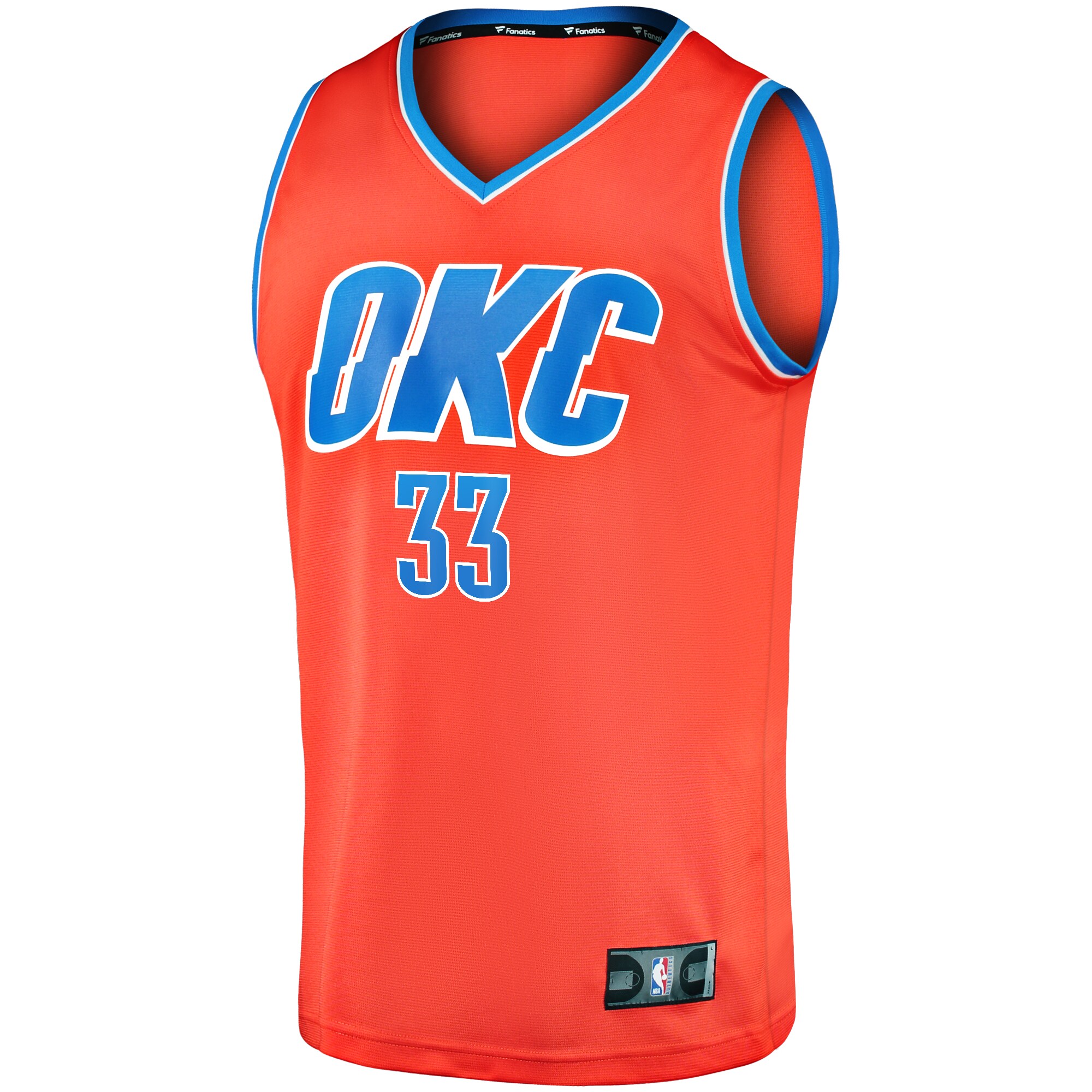 Gordon Hayward Oklahoma City Thunder Fanatics Youth Fast Break Replica Player Jersey - Statement Edition - Orange