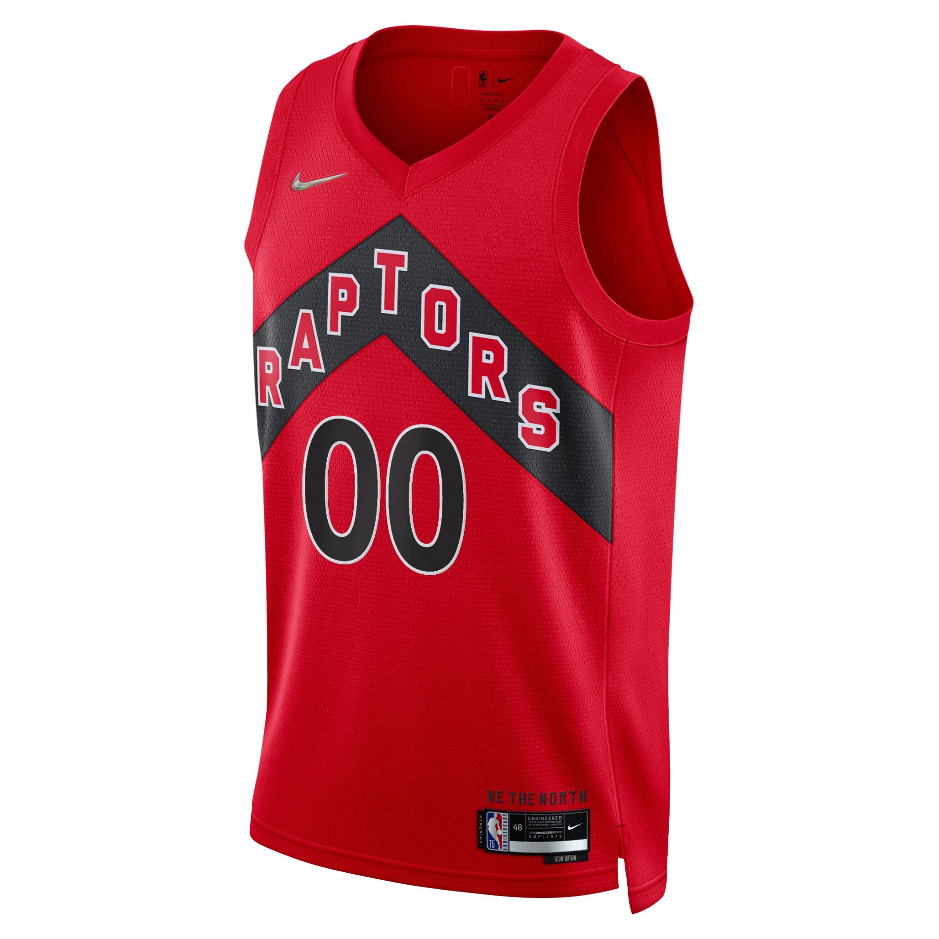 Toronto Raptors  2021\/22 Diamond Swingman Custom Jersey - Icon Edition - Red