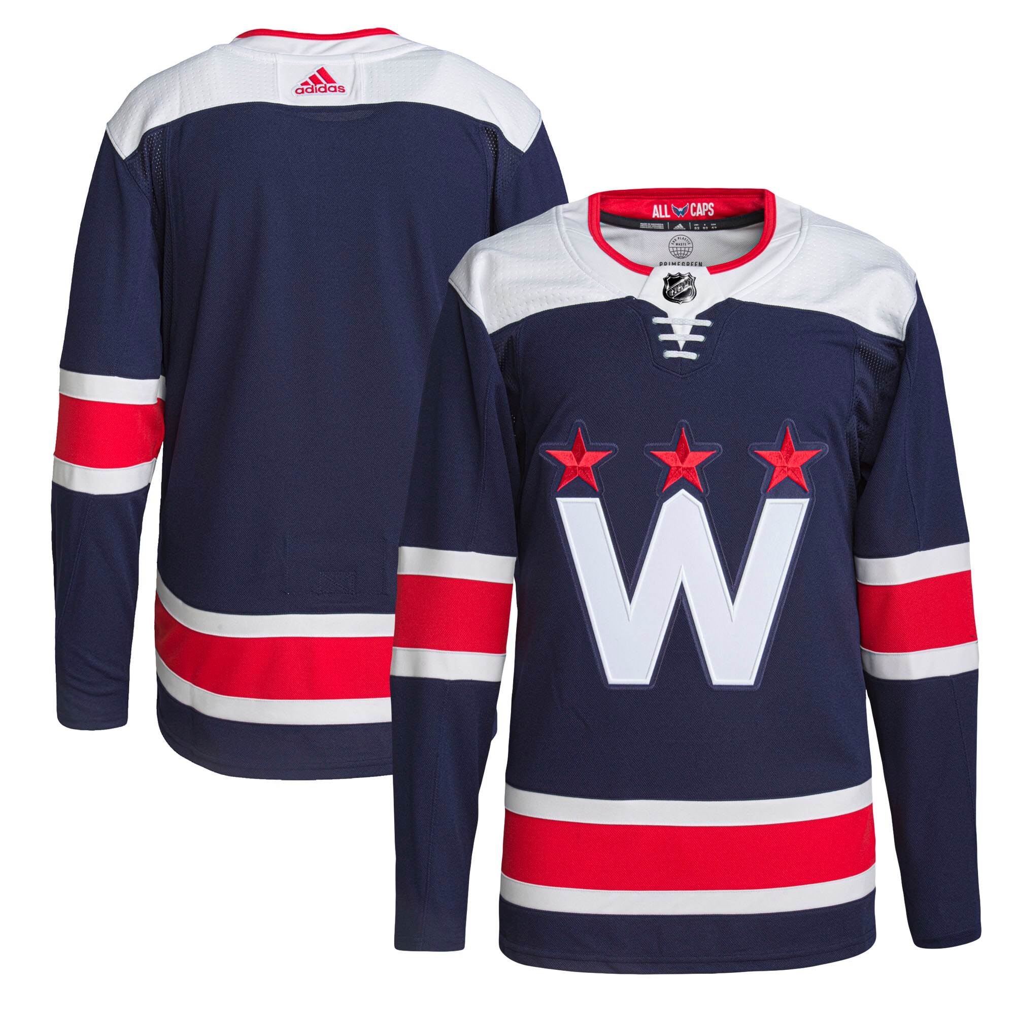 Washington Capitals adidas Alternate Authentic Jersey - Navy