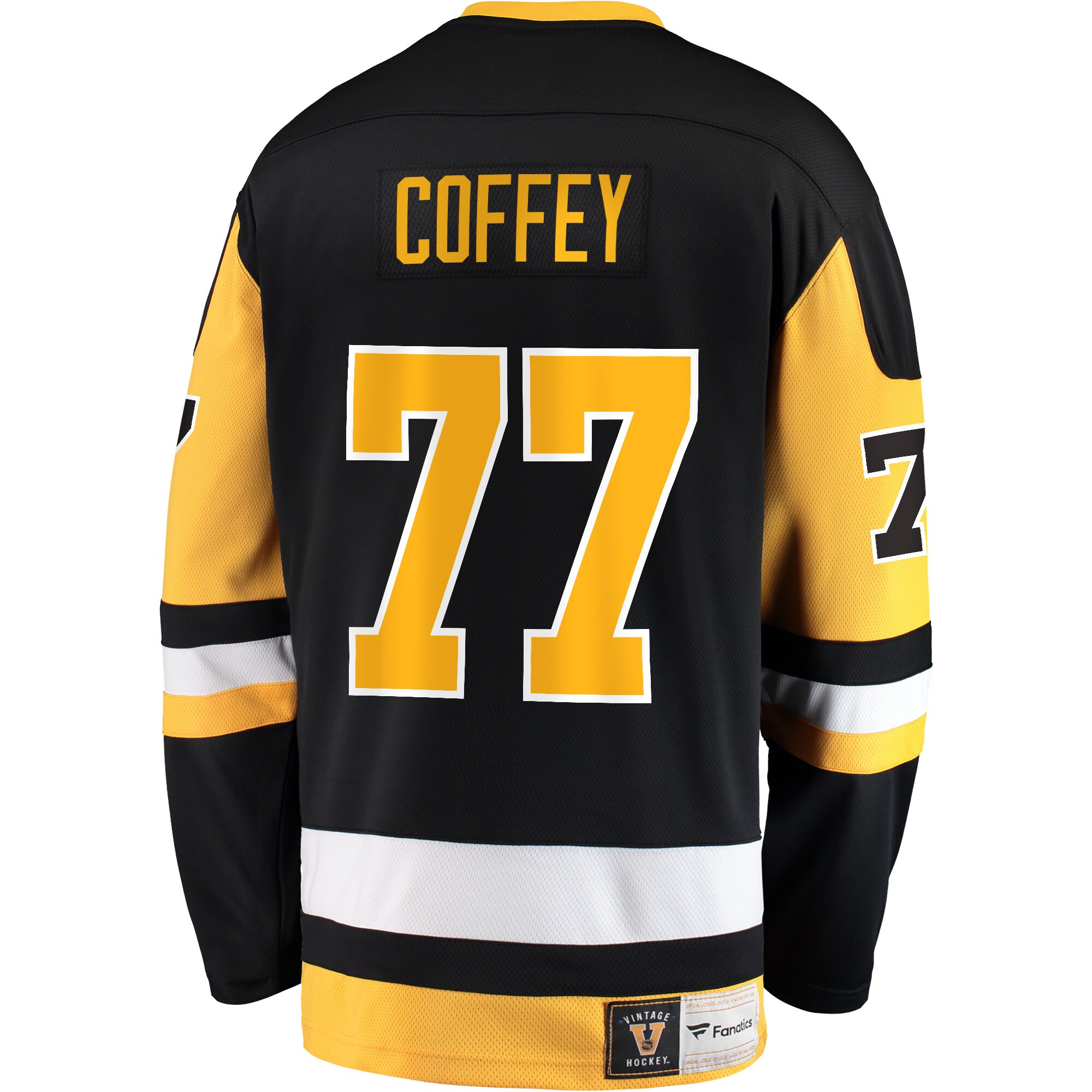 Paul Coffey Pittsburgh Penguins Fanatics Premier Breakaway Retired Player Jersey - Black