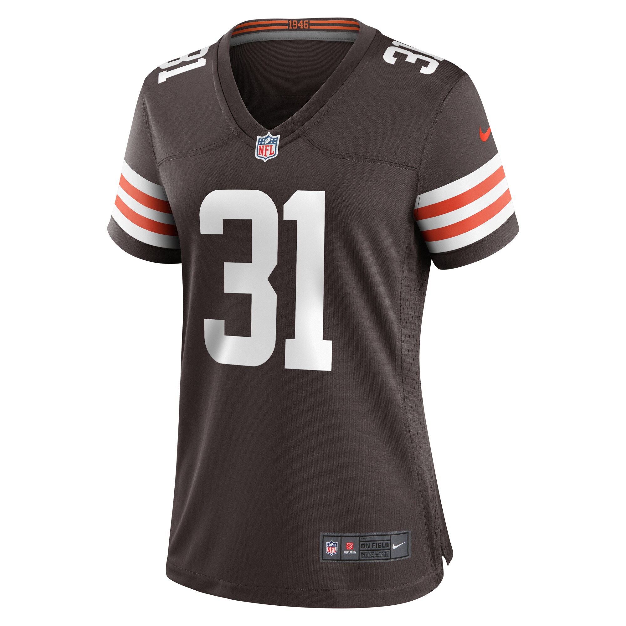 Thomas Graham Jr. Cleveland Browns  Women's Team Game Jersey -  Brown