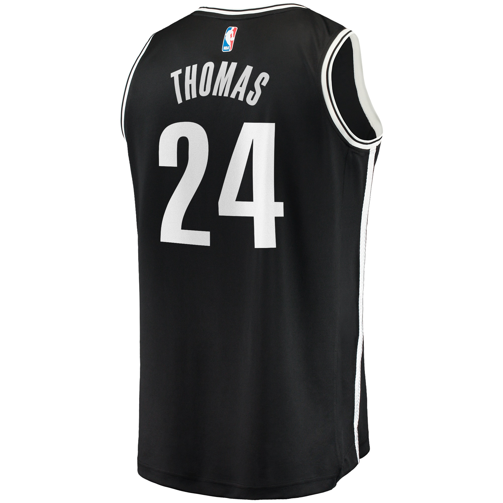 Cam Thomas Brooklyn Nets Fanatics Big & Tall Fast Break Player Jersey - Black - Icon Edition