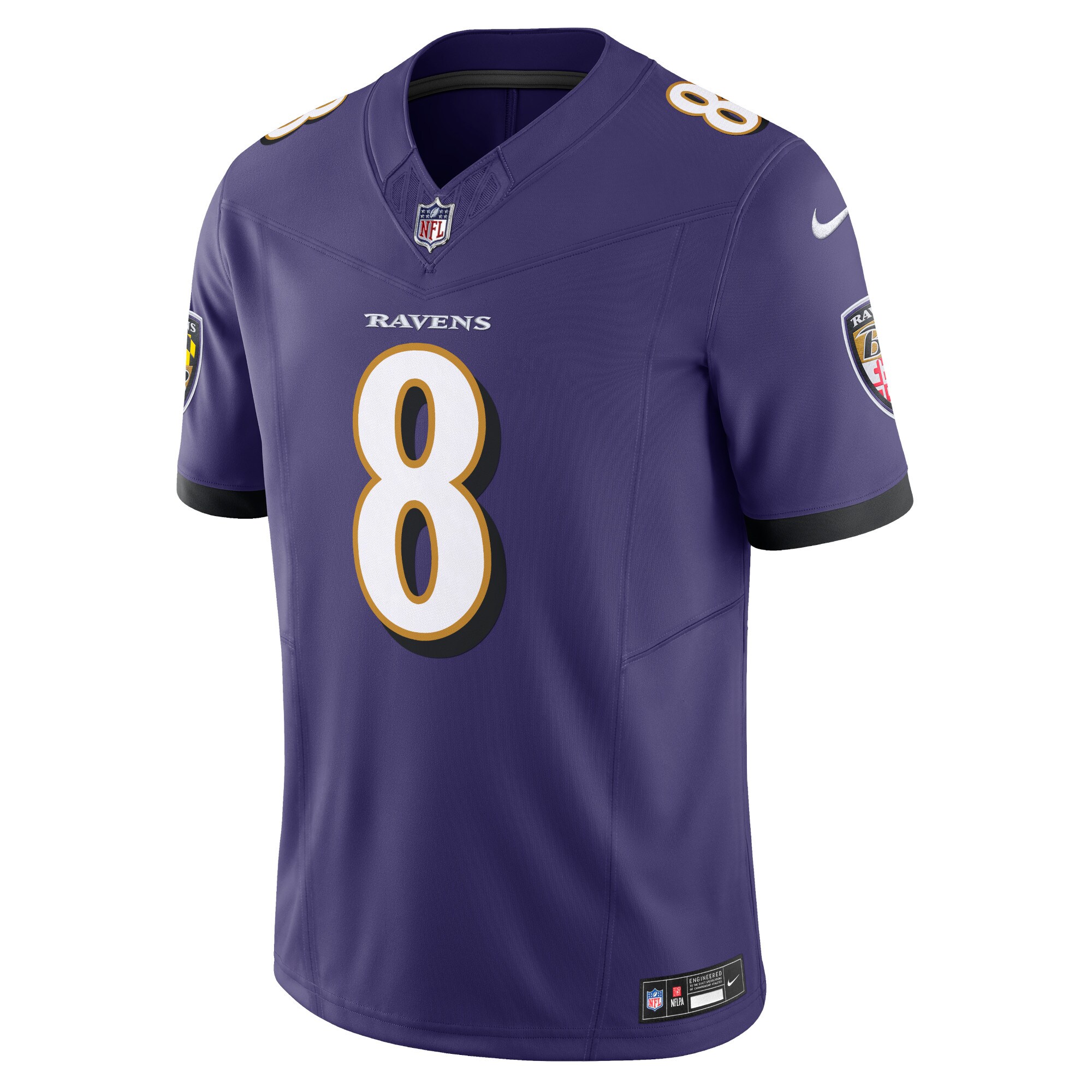 Lamar Jackson Baltimore Ravens  Vapor F.U.S.E. Limited Jersey - Purple