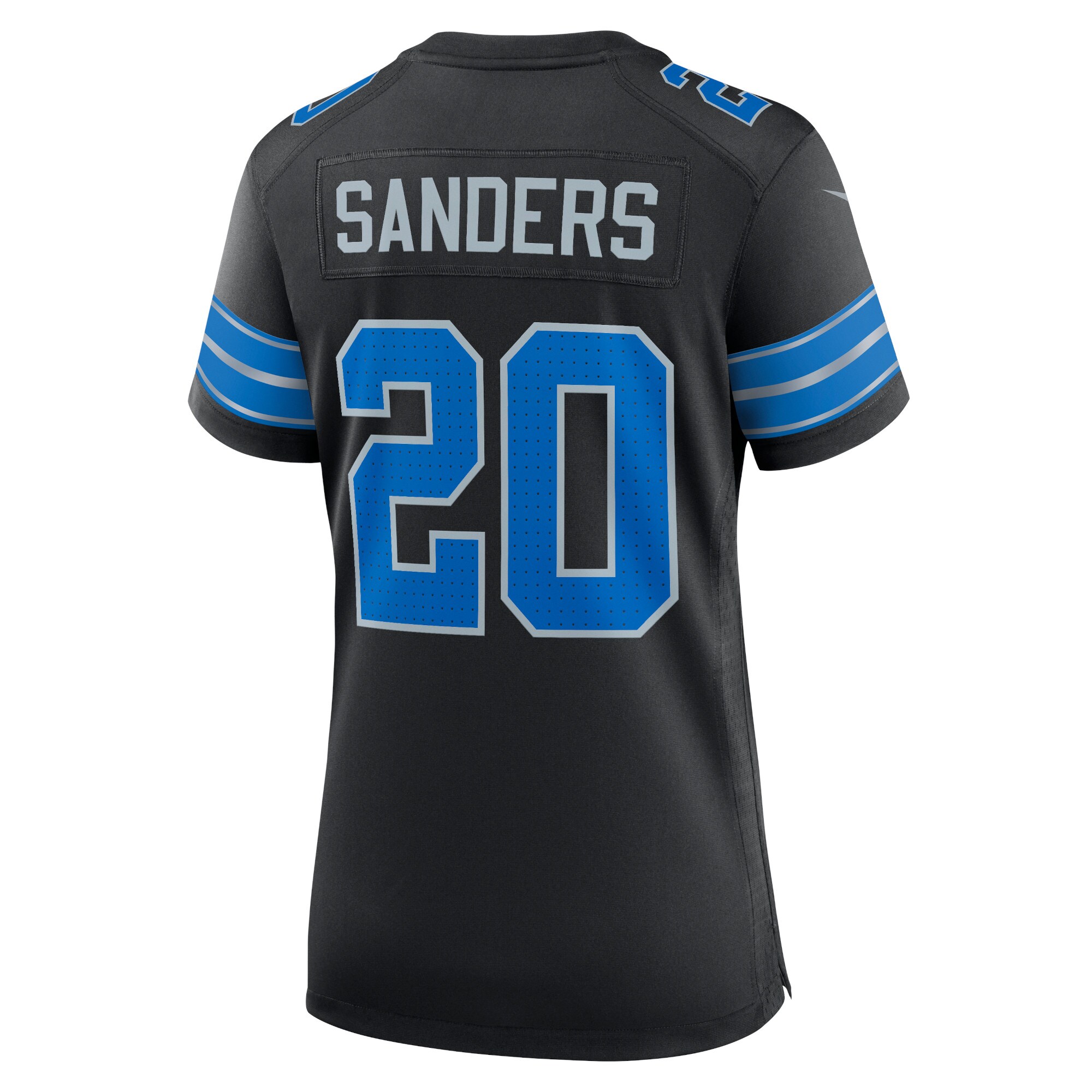 Barry Sanders Detroit Lions  Women's 2nd Alternate Retired Player Game Jersey - Black