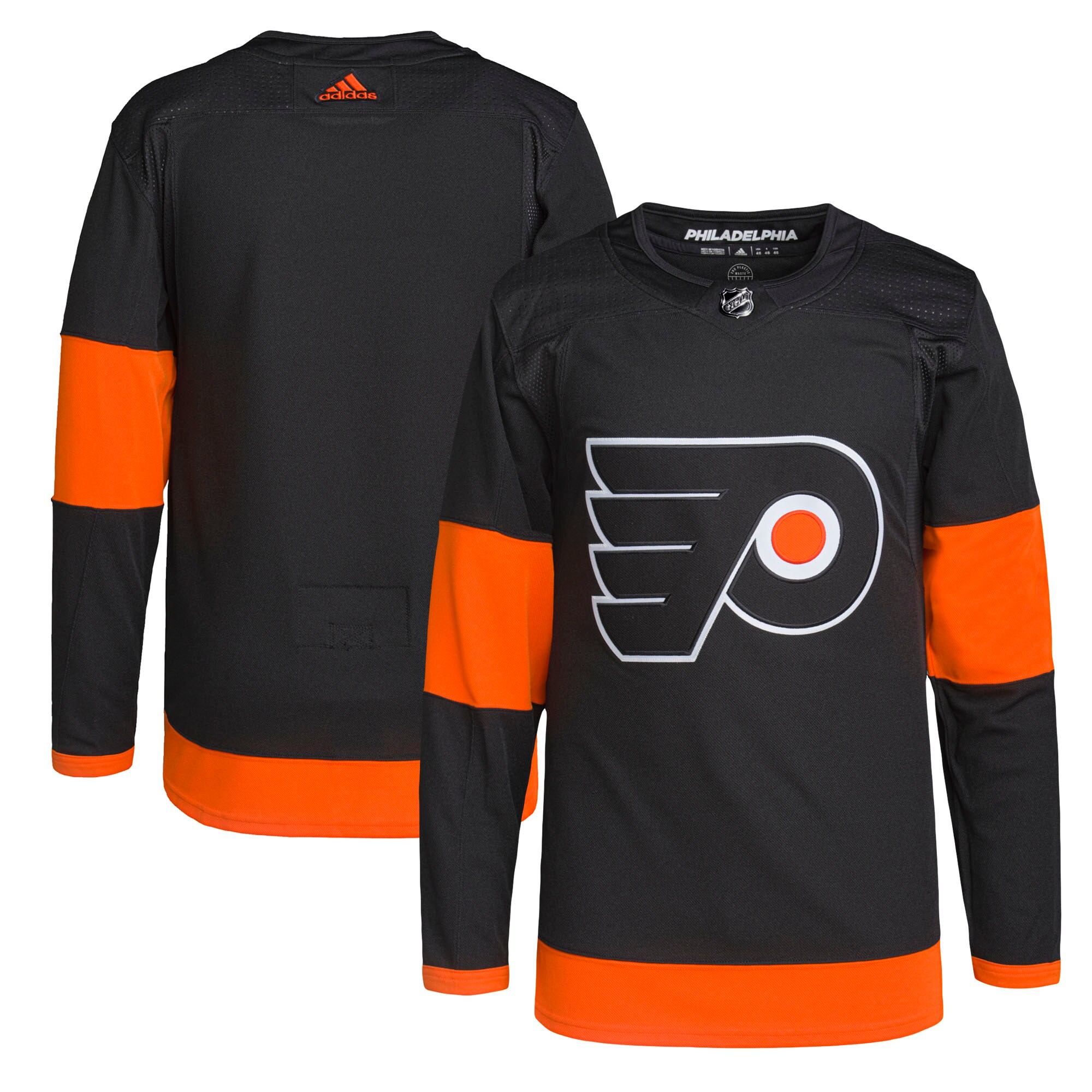 Philadelphia Flyers adidas Men's Alternate Primegreen Authentic Jersey - Black
