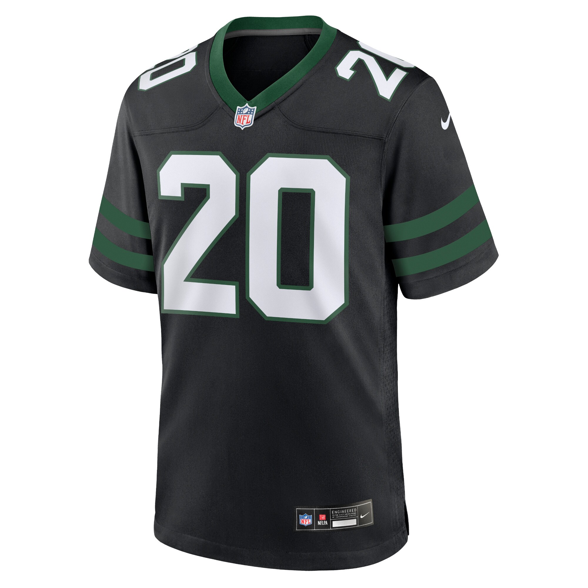 Breece Hall New York Jets  Alternate Game Jersey - Legacy Black