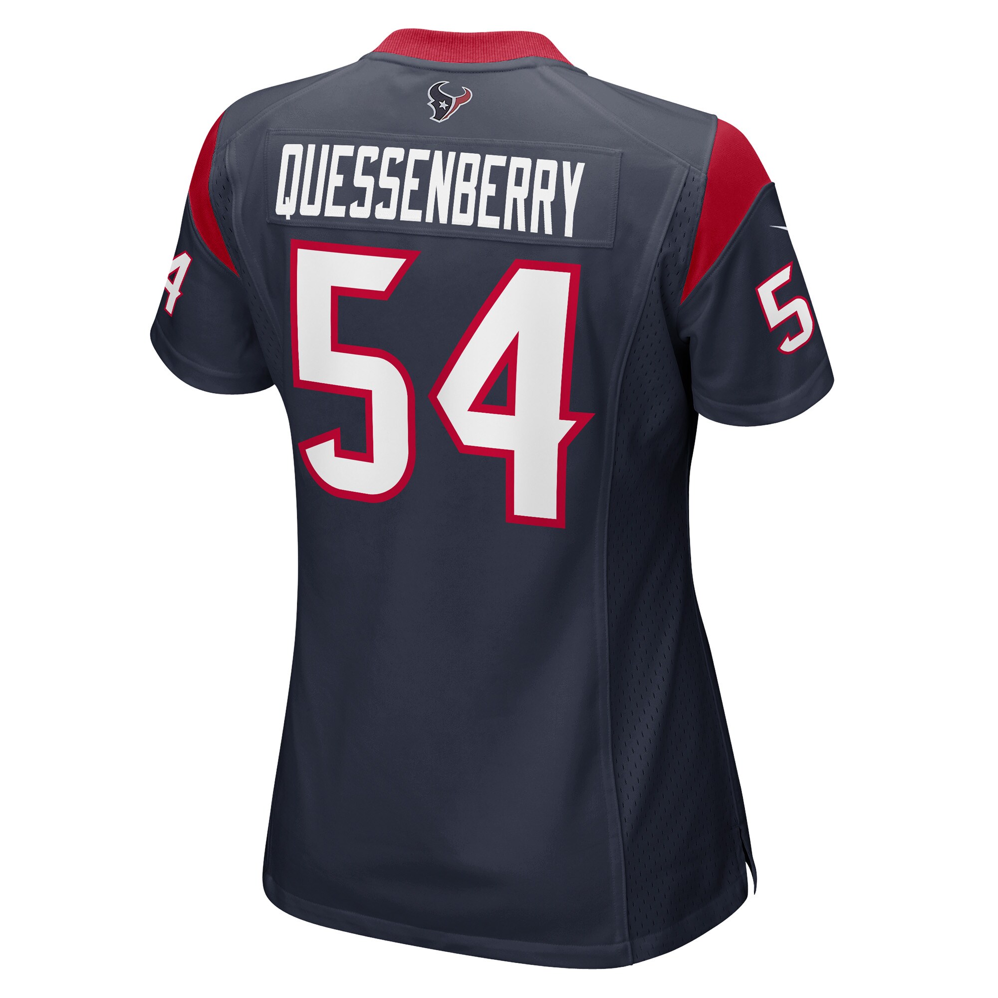 Scott Quessenberry Houston Texans  Women's Game Player Jersey - Navy