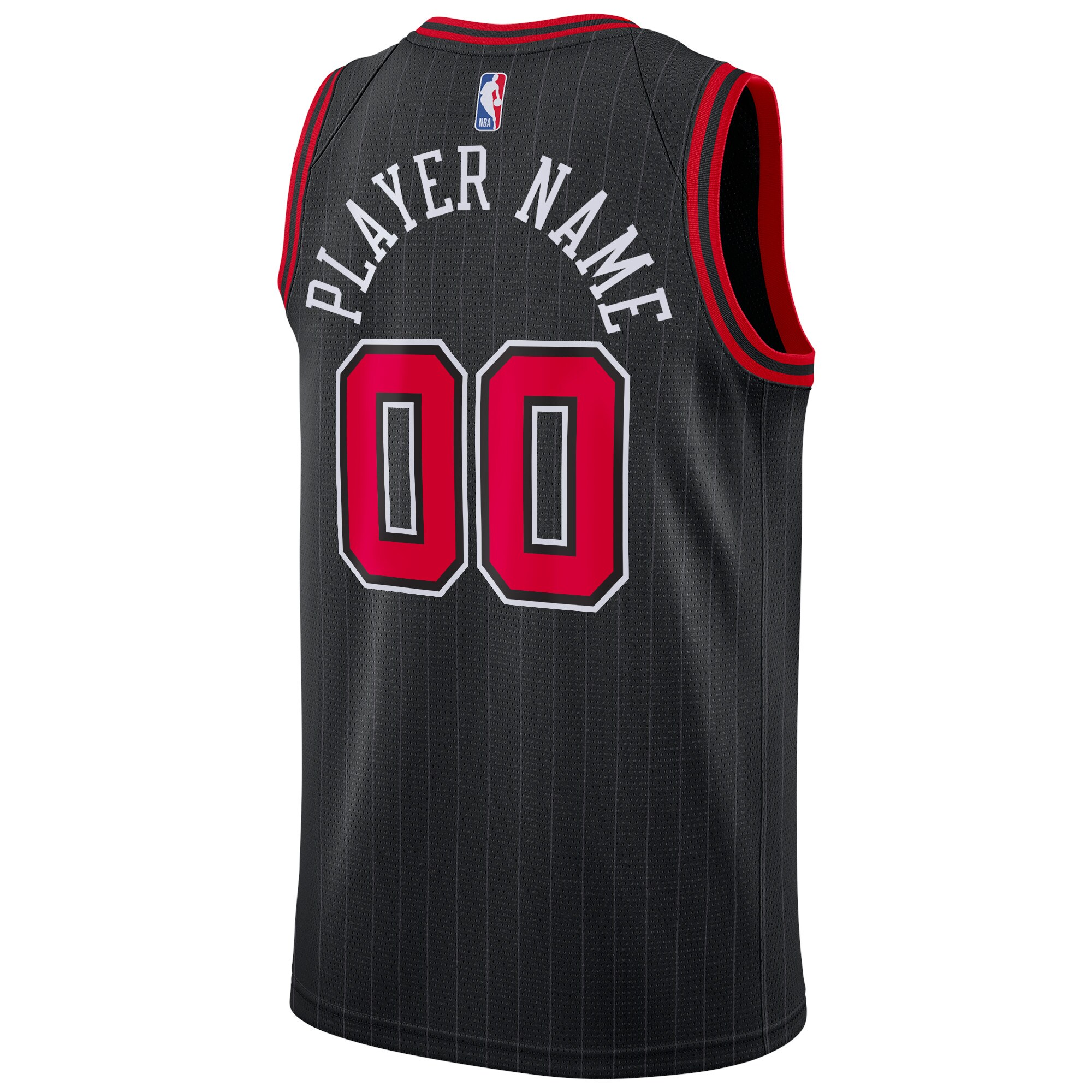 Chicago Bulls Jordan Brand Swingman Custom Jersey - Statement Edition - Black