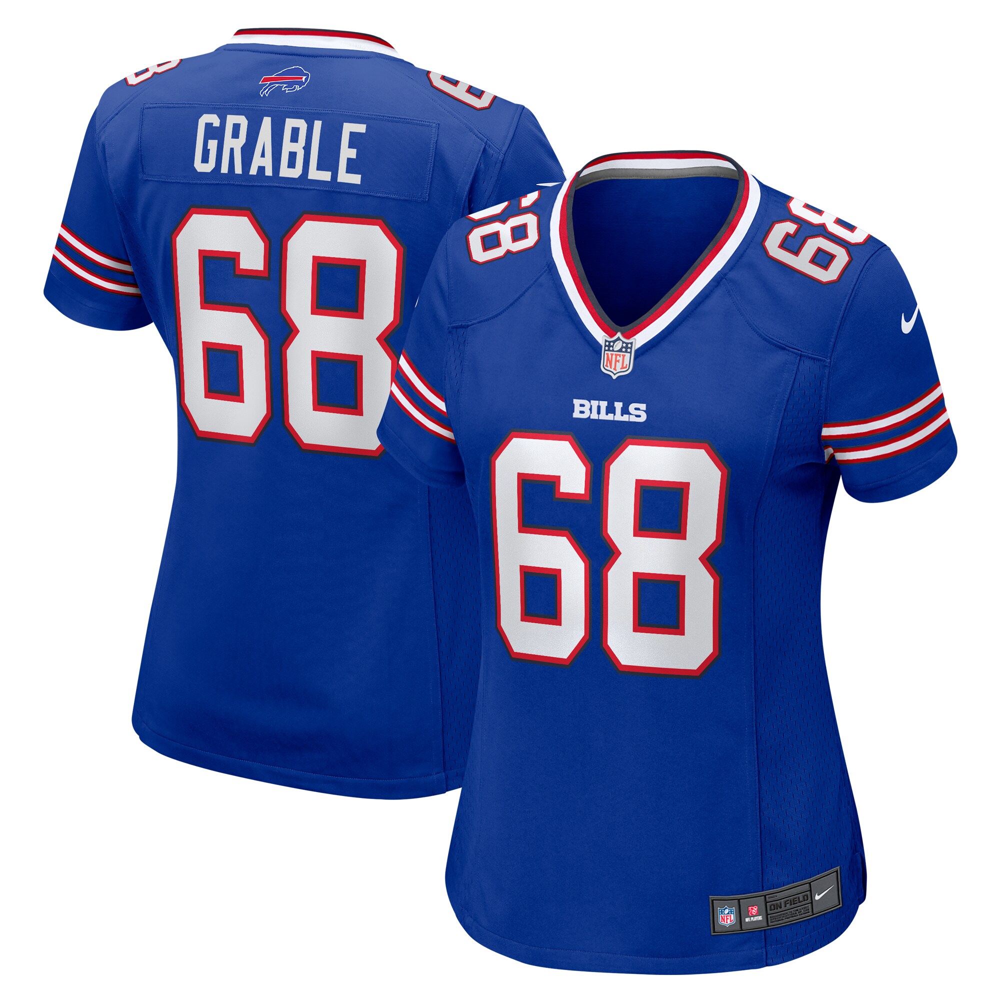 Tylan Grable Buffalo Bills  Women's Game Jersey -  Royal