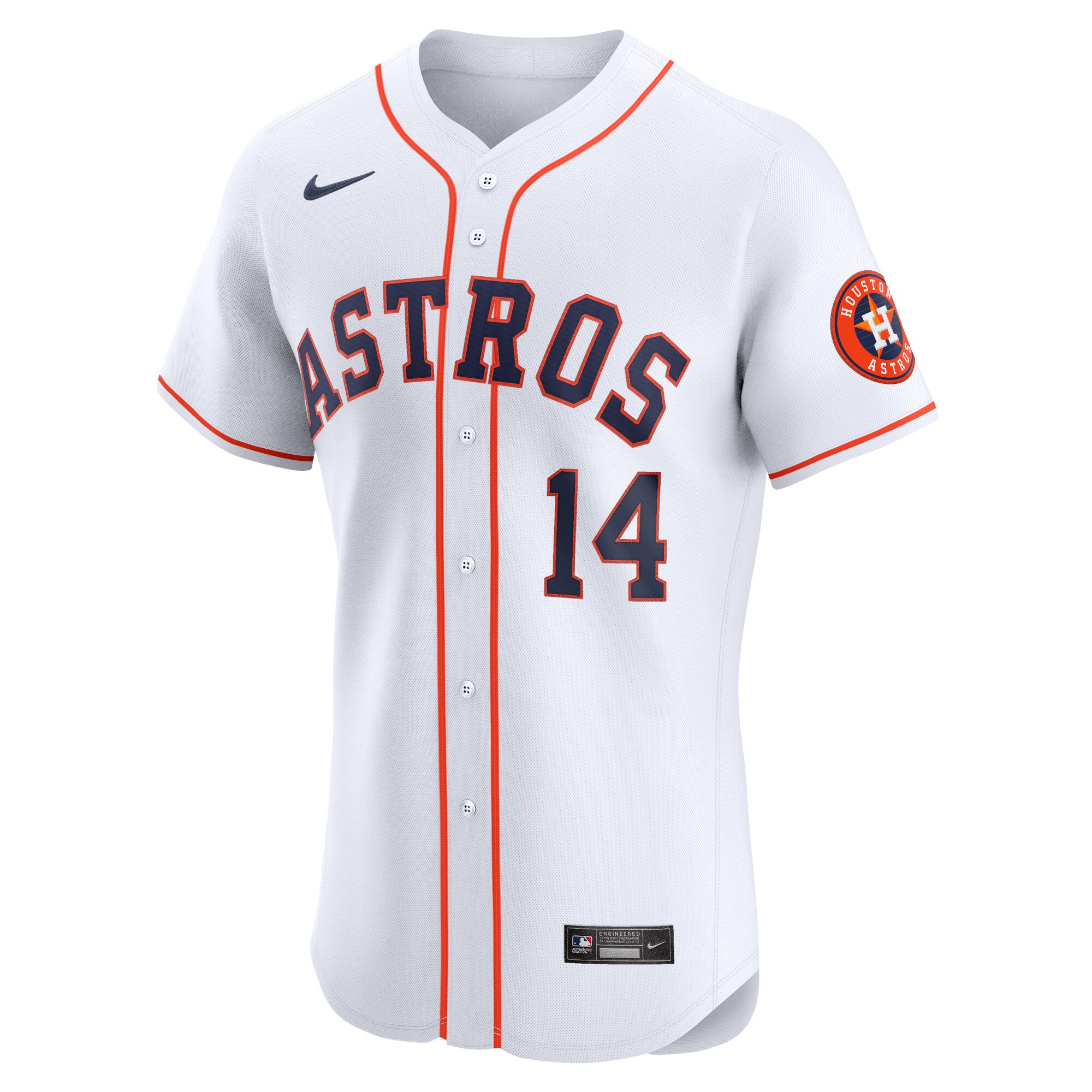 Mauricio Dubon Houston Astros  Home Elite Player Jersey - White