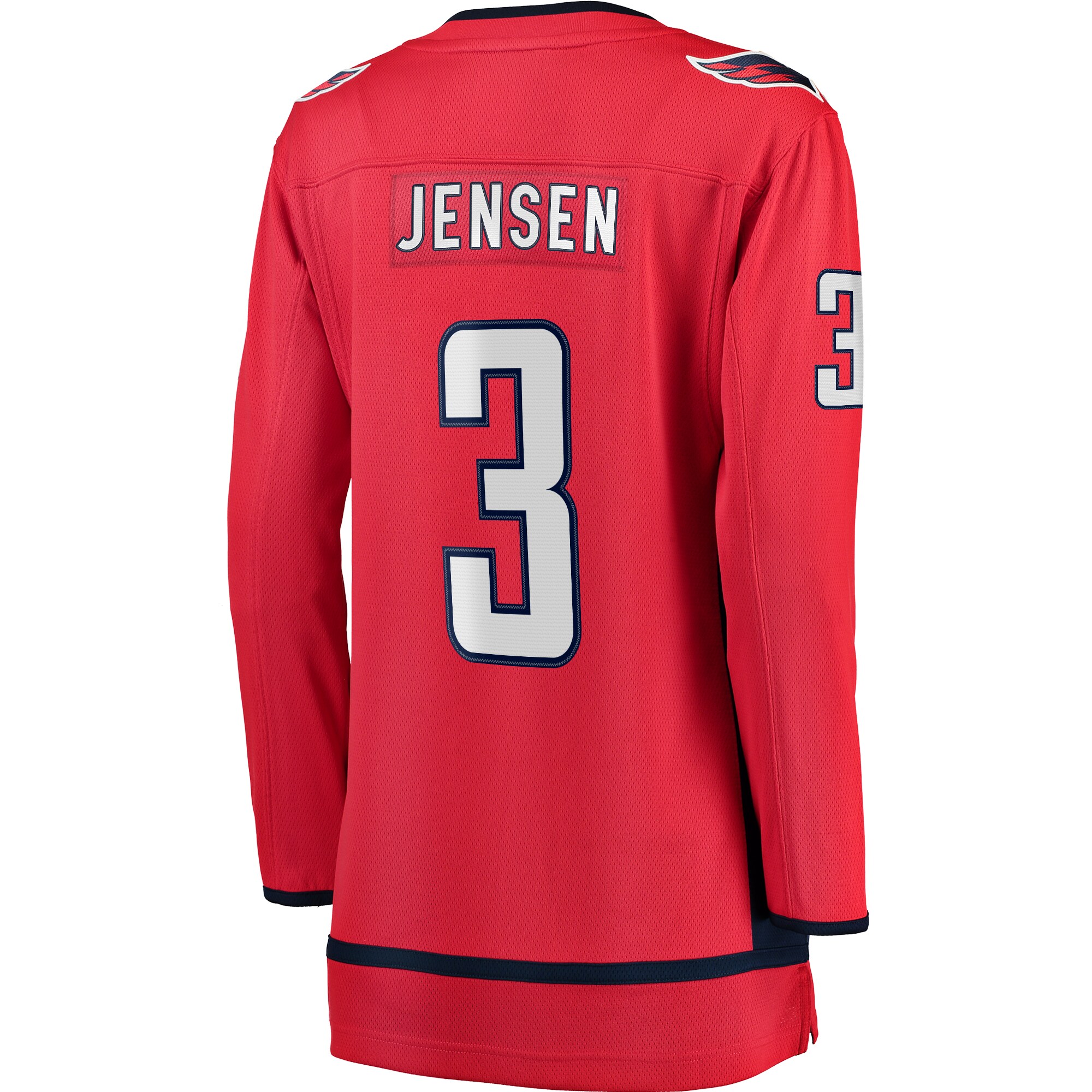 Nick Jensen Washington Capitals Fanatics Women's Home Breakaway Player Jersey - Red