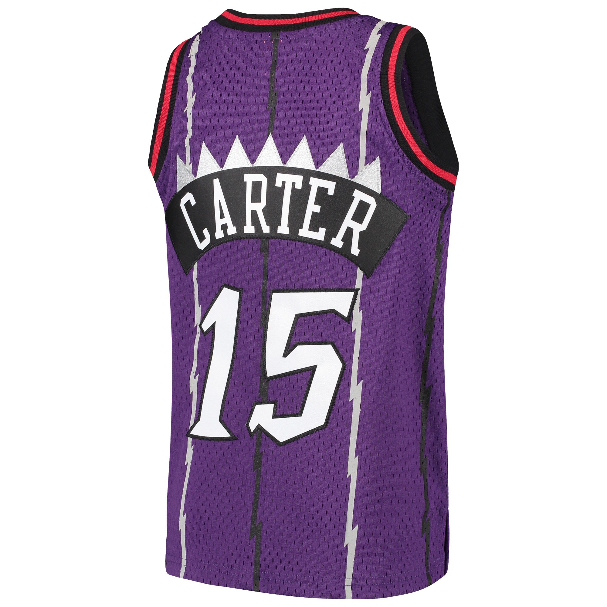 Vince Carter Toronto Raptors Mitchell & Ness Youth 1998\/99 Hardwood Classics Swingman Throwback Jersey - Purple
