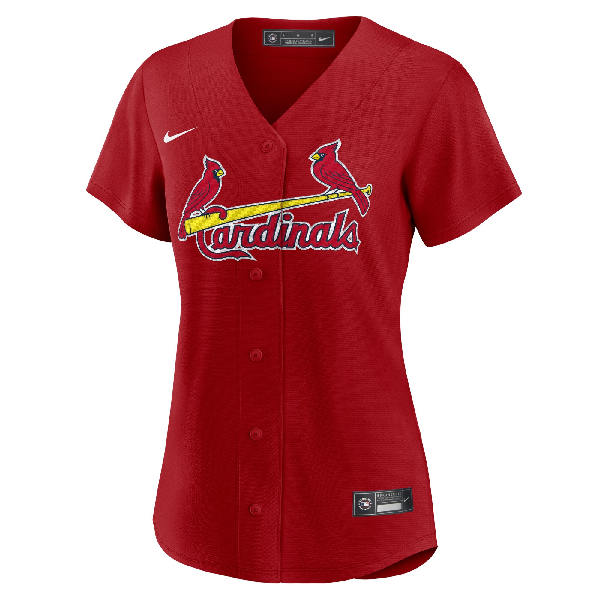 Nolan Arenado St. Louis Cardinals  Women's Alternate Replica Player Jersey - Red