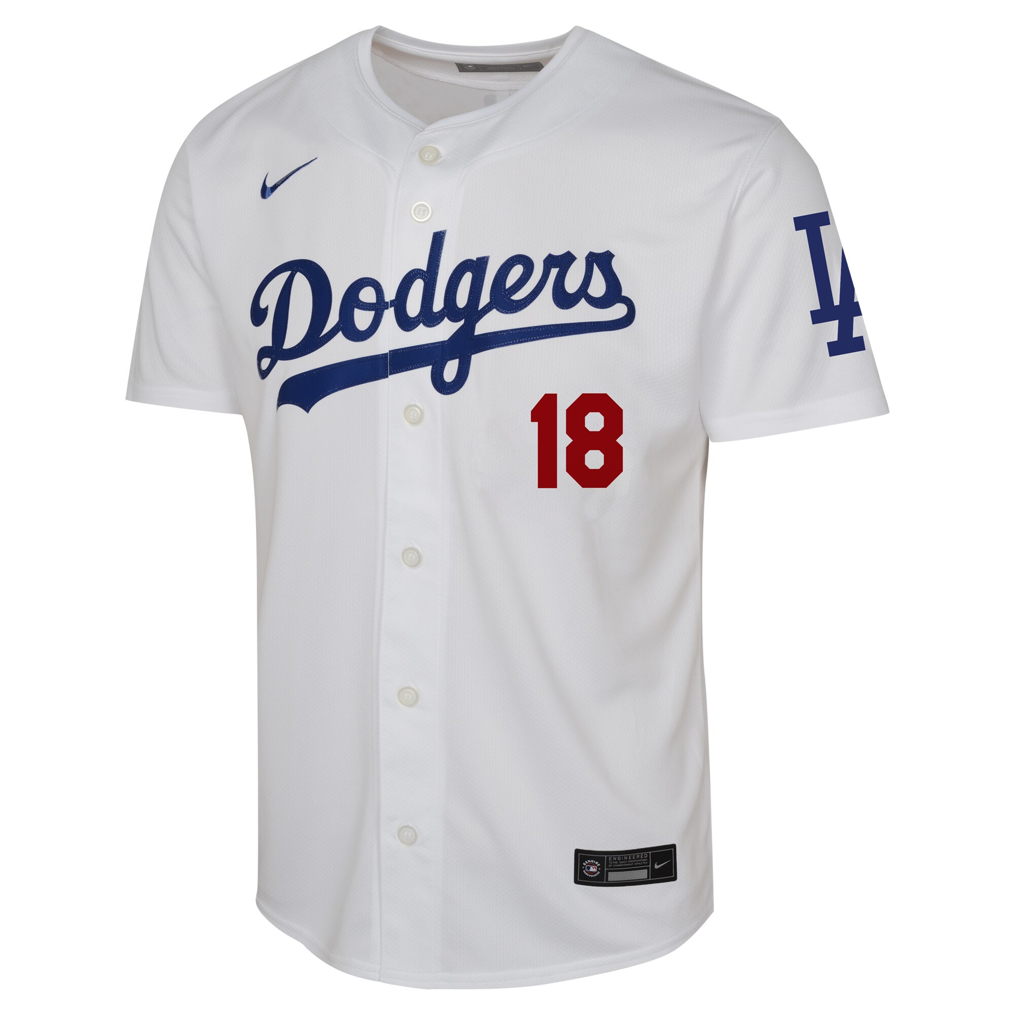 Yoshinobu Yamamoto Los Angeles Dodgers  Youth Home Limited Player Jersey - White