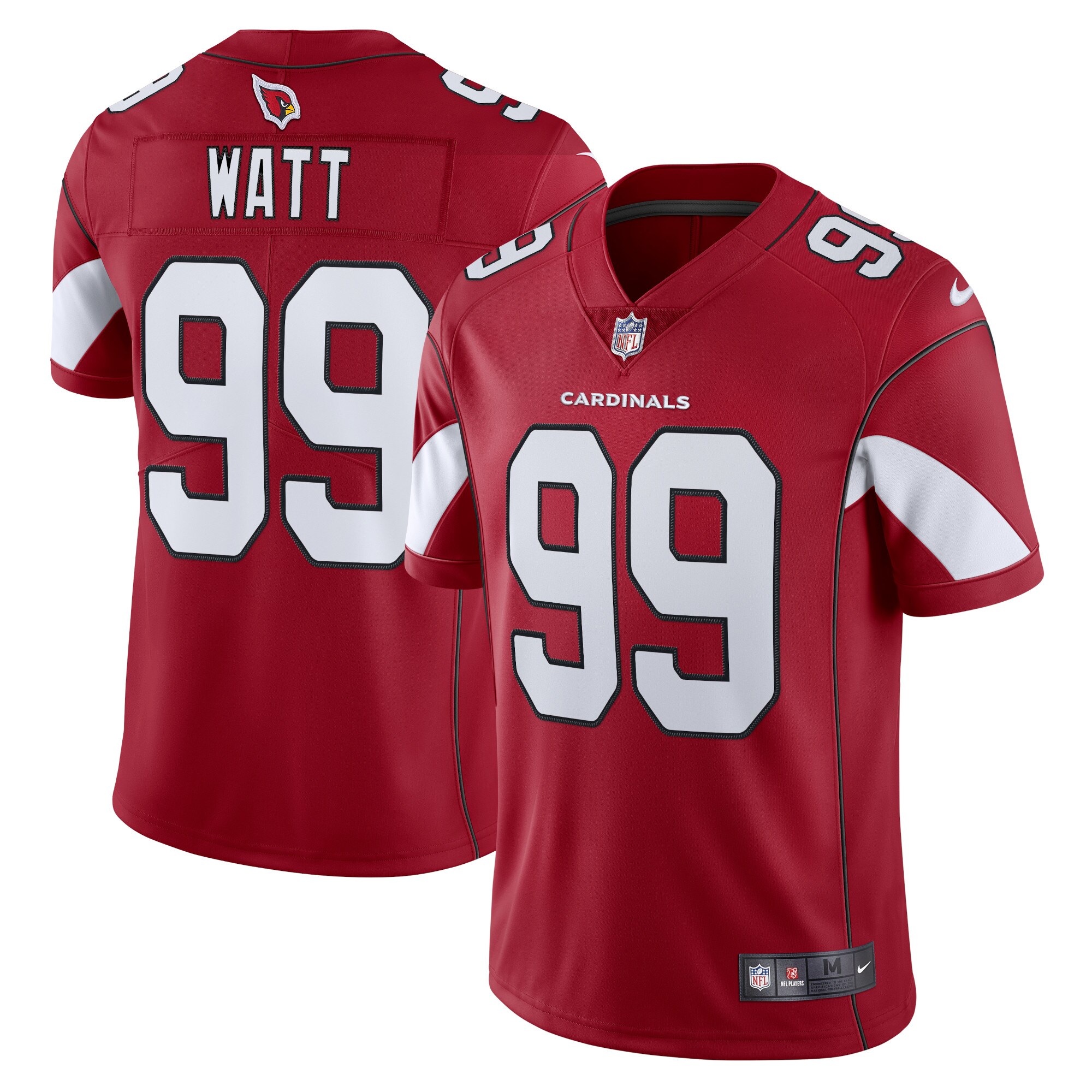 J.J. Watt Arizona Cardinals  Vapor Limited Jersey - Cardinal