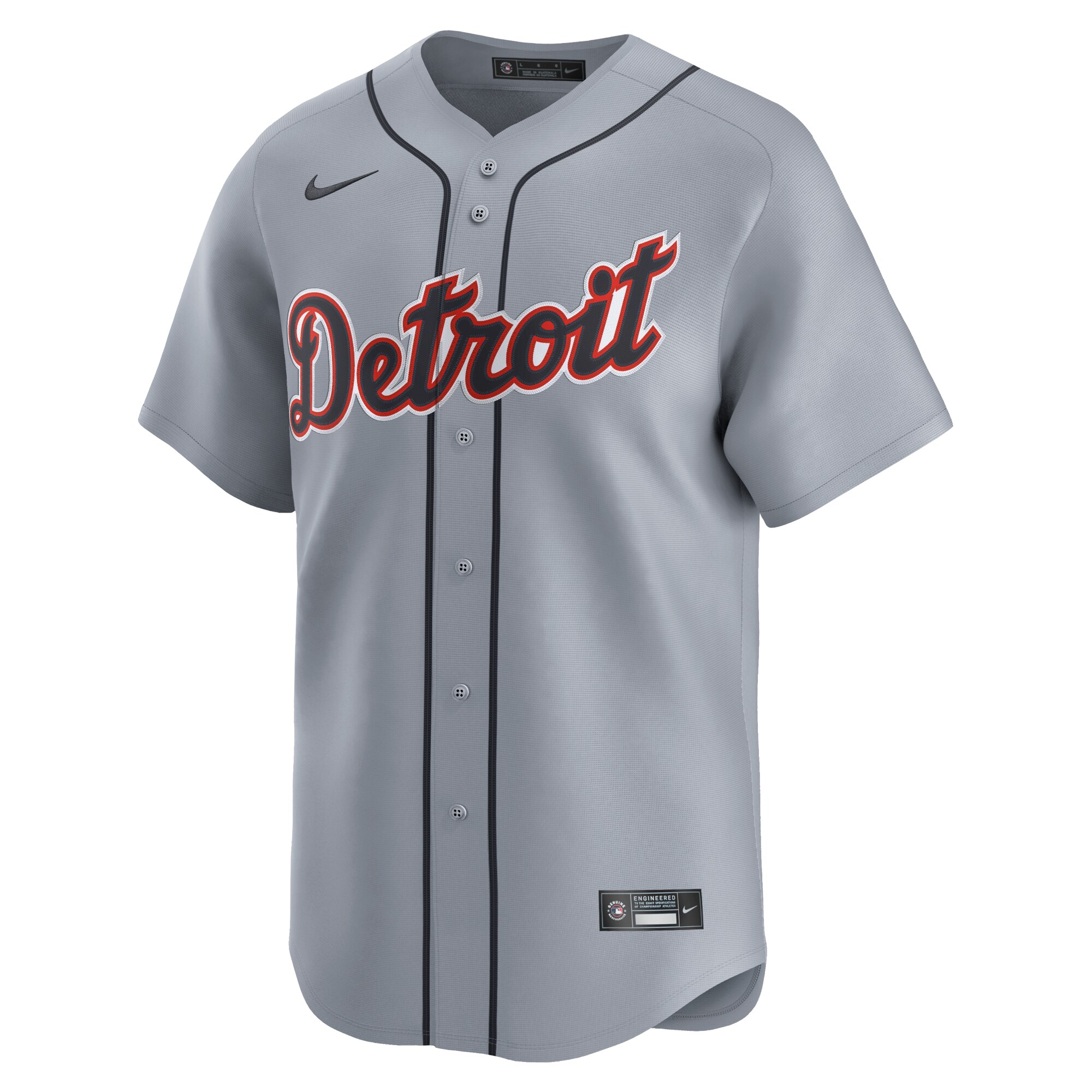 Detroit Tigers  Road Limited Jersey\u00c2\u00a0\u00e2\u20ac\u201c Gray