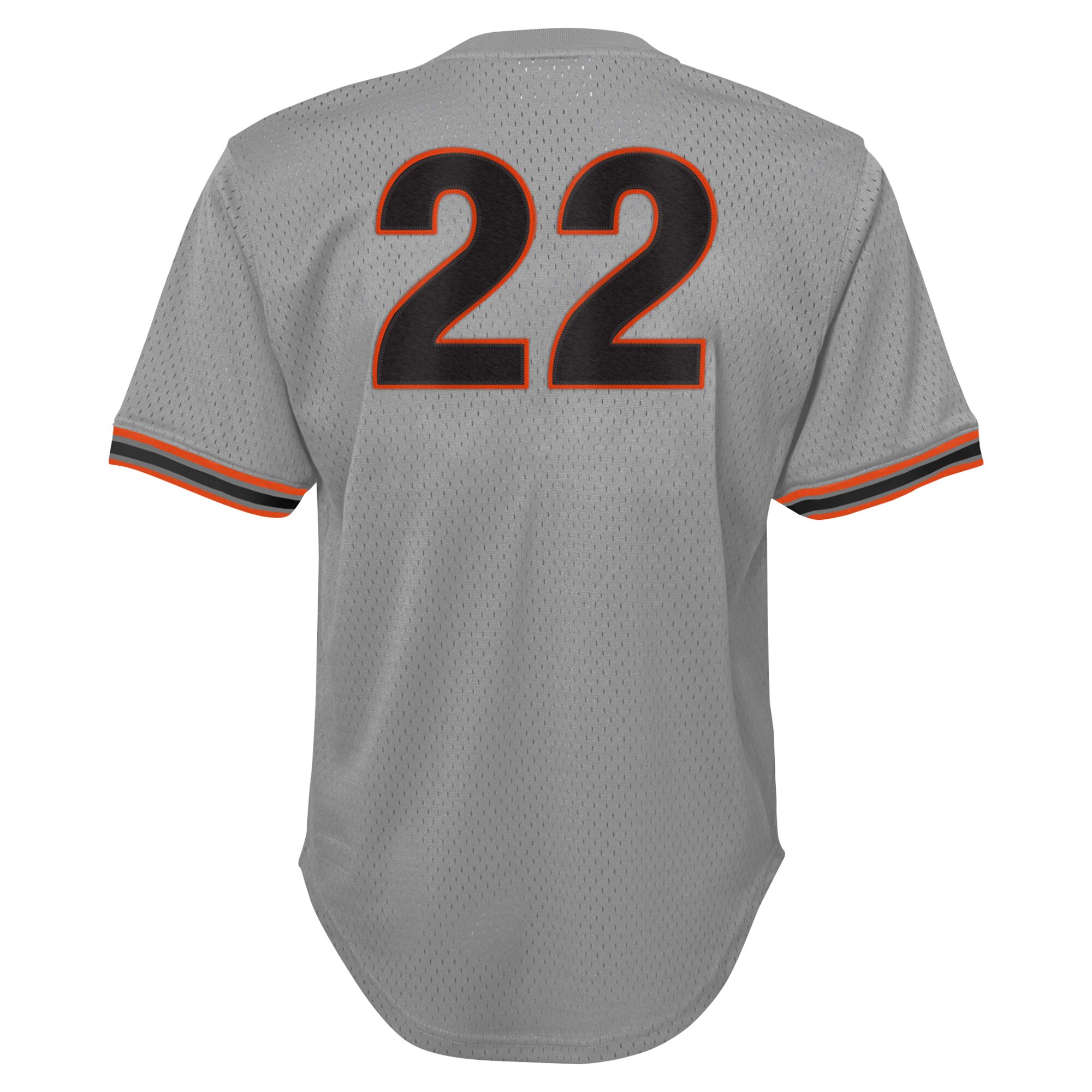 Will Clark San Francisco Giants Mitchell & Ness Youth Cooperstown Collection\u00c2\u00a0Mesh Batting Practice Jersey - Gray