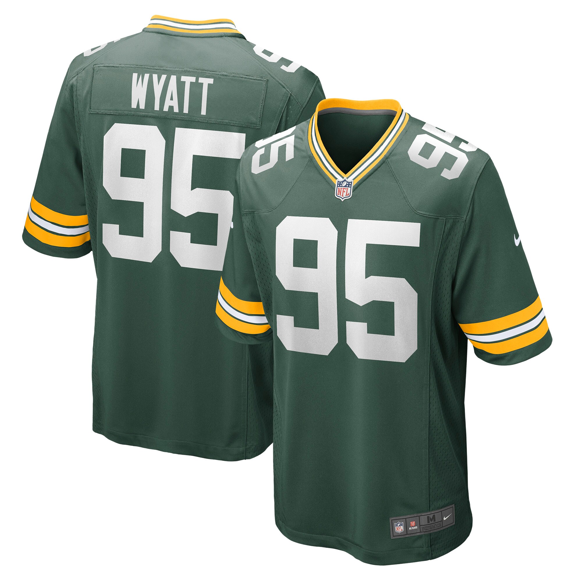 Devonte Wyatt Green Bay Packers  Player Game Jersey - Green