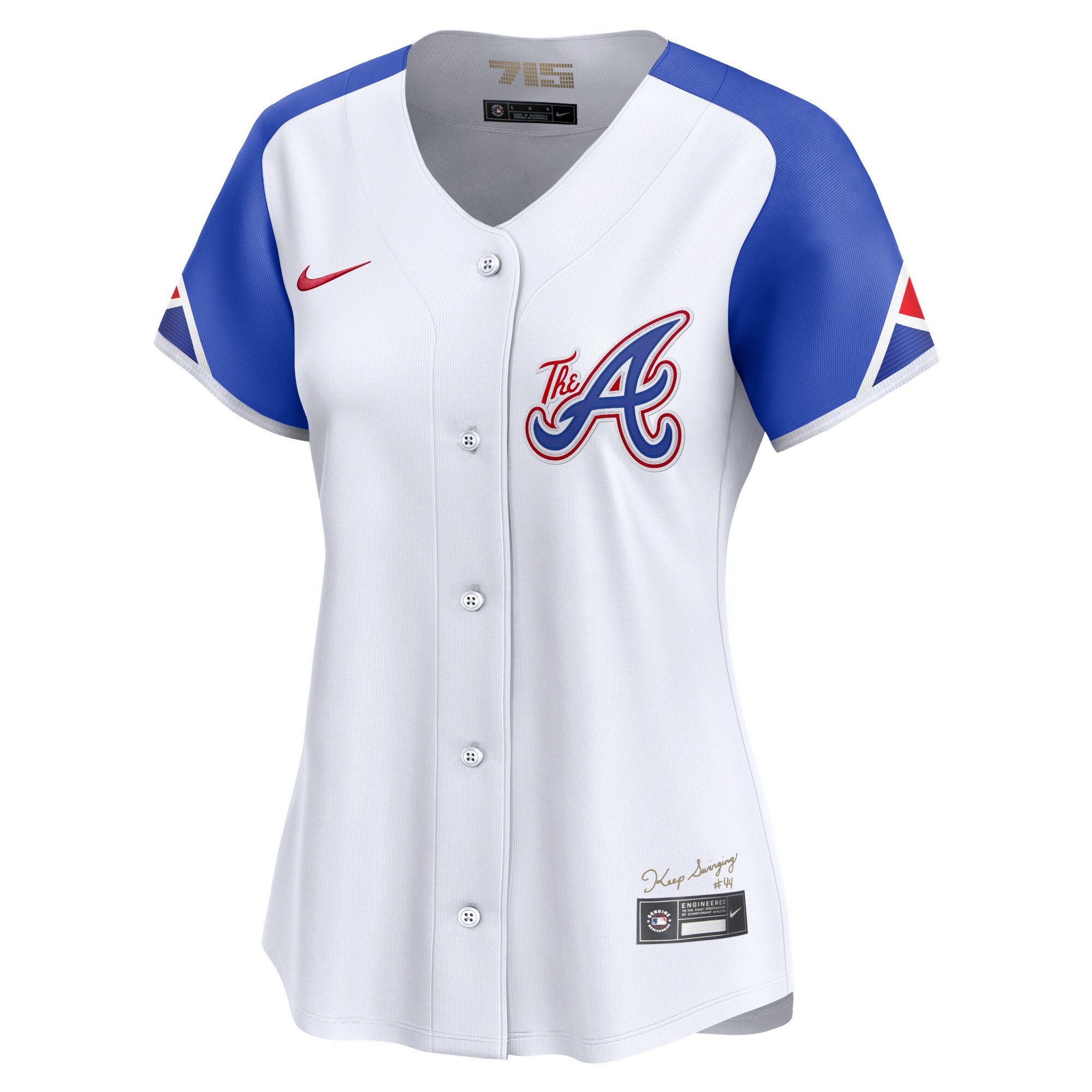 Atlanta Braves  Women's City Connect Limited Jersey - White