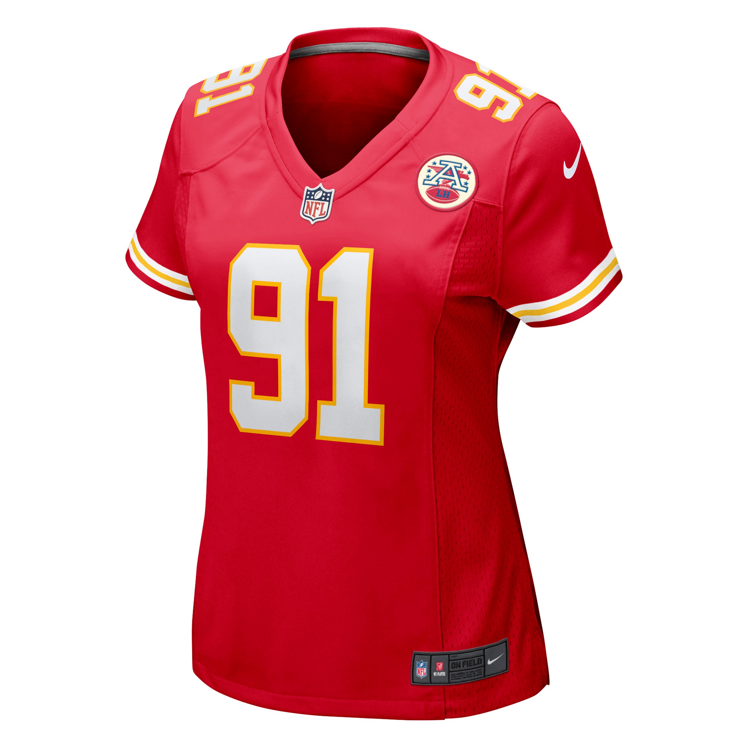 Derrick Nnadi Kansas City Chiefs  Women's Game Jersey - Red