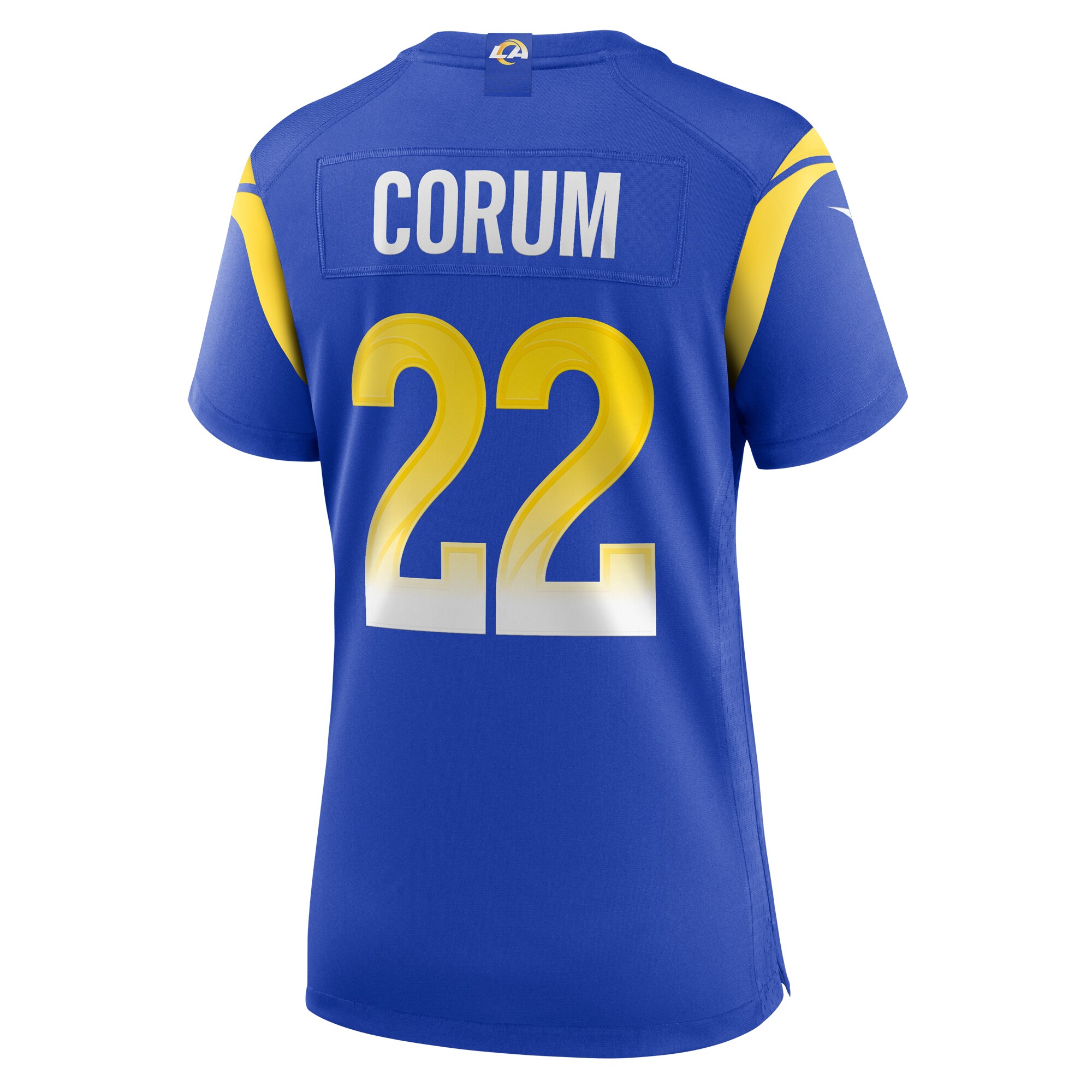 Blake Corum Los Angeles Rams  Women's  Game Jersey -  Royal