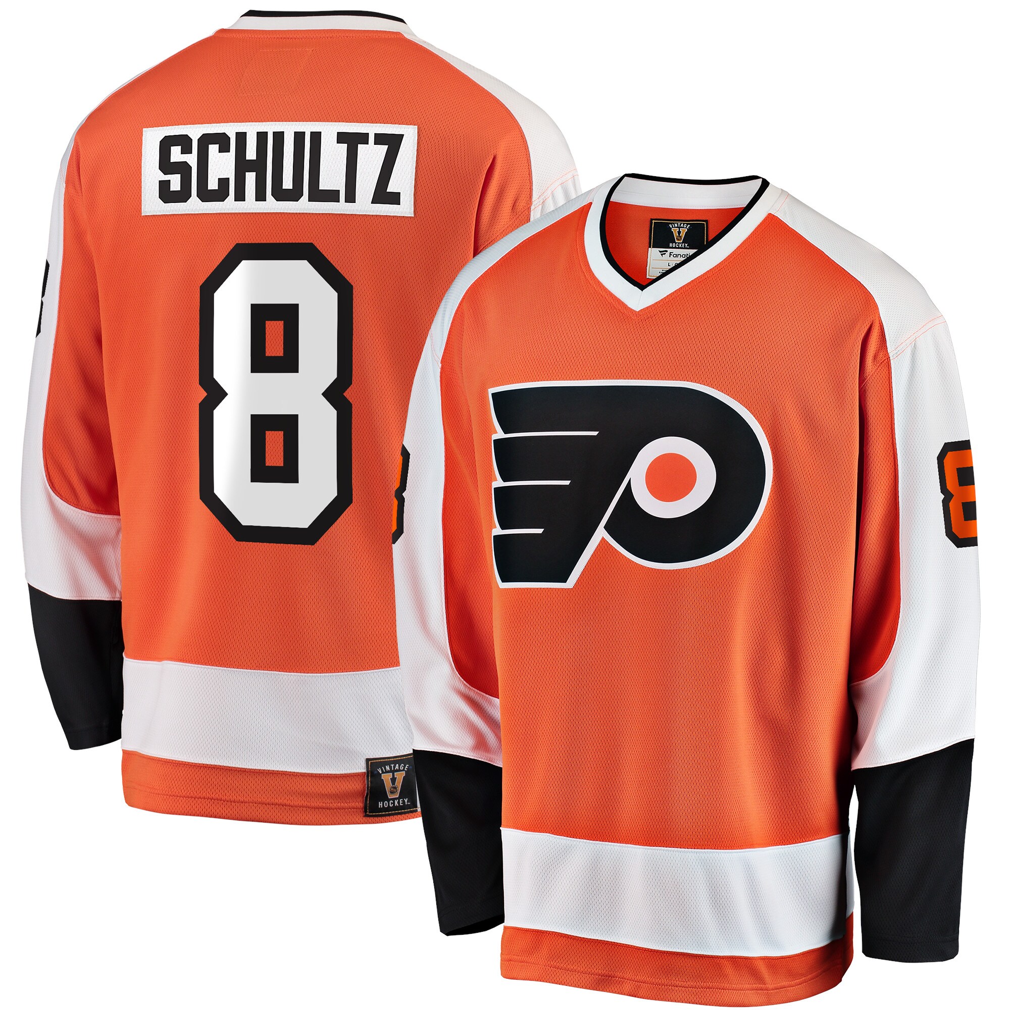 Dave Schultz Philadelphia Flyers Fanatics Premier Breakaway Retired Player Jersey - Orange