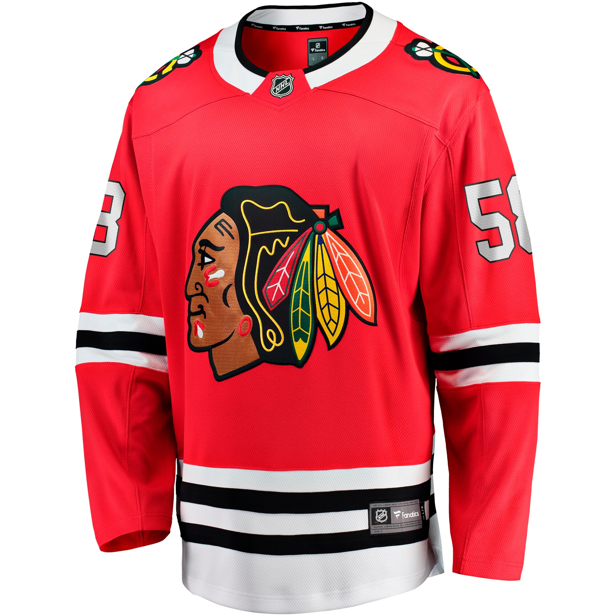 MacKenzie Entwistle Chicago Blackhawks Fanatics Home Breakaway Player Jersey - Red