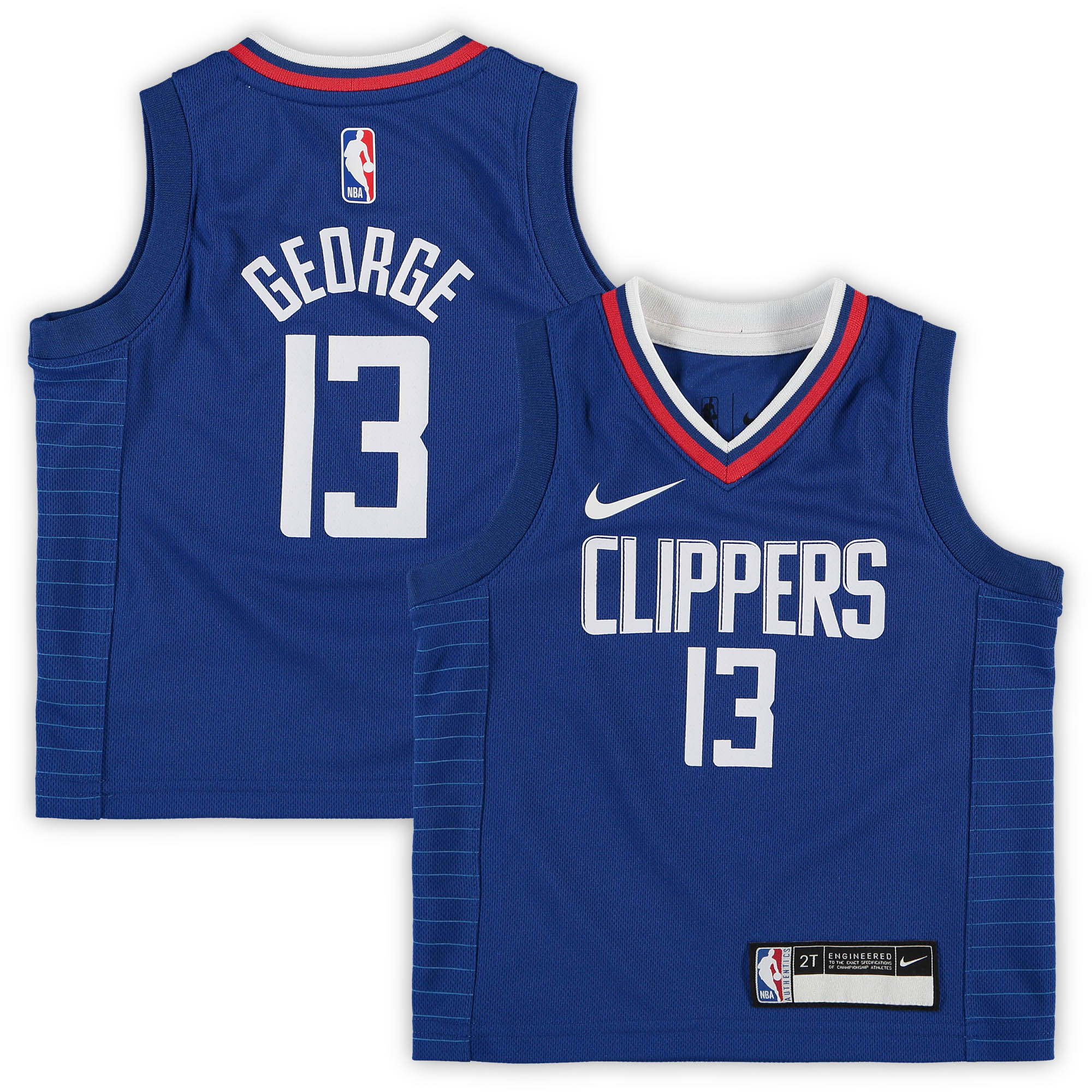 Paul George LA Clippers  Toddler 2020\/21 Replica Jersey - Icon Edition - Royal