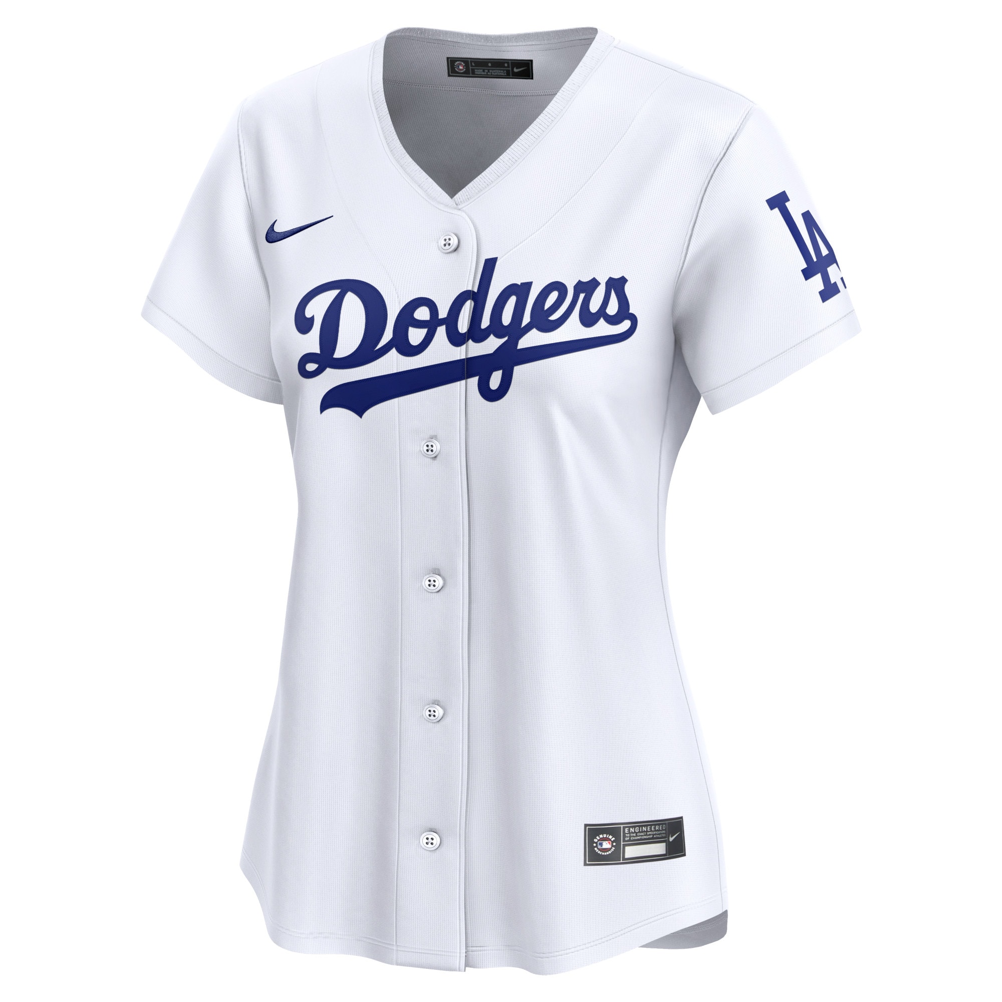 Los Angeles Dodgers  Women's Home Limited Jersey - White