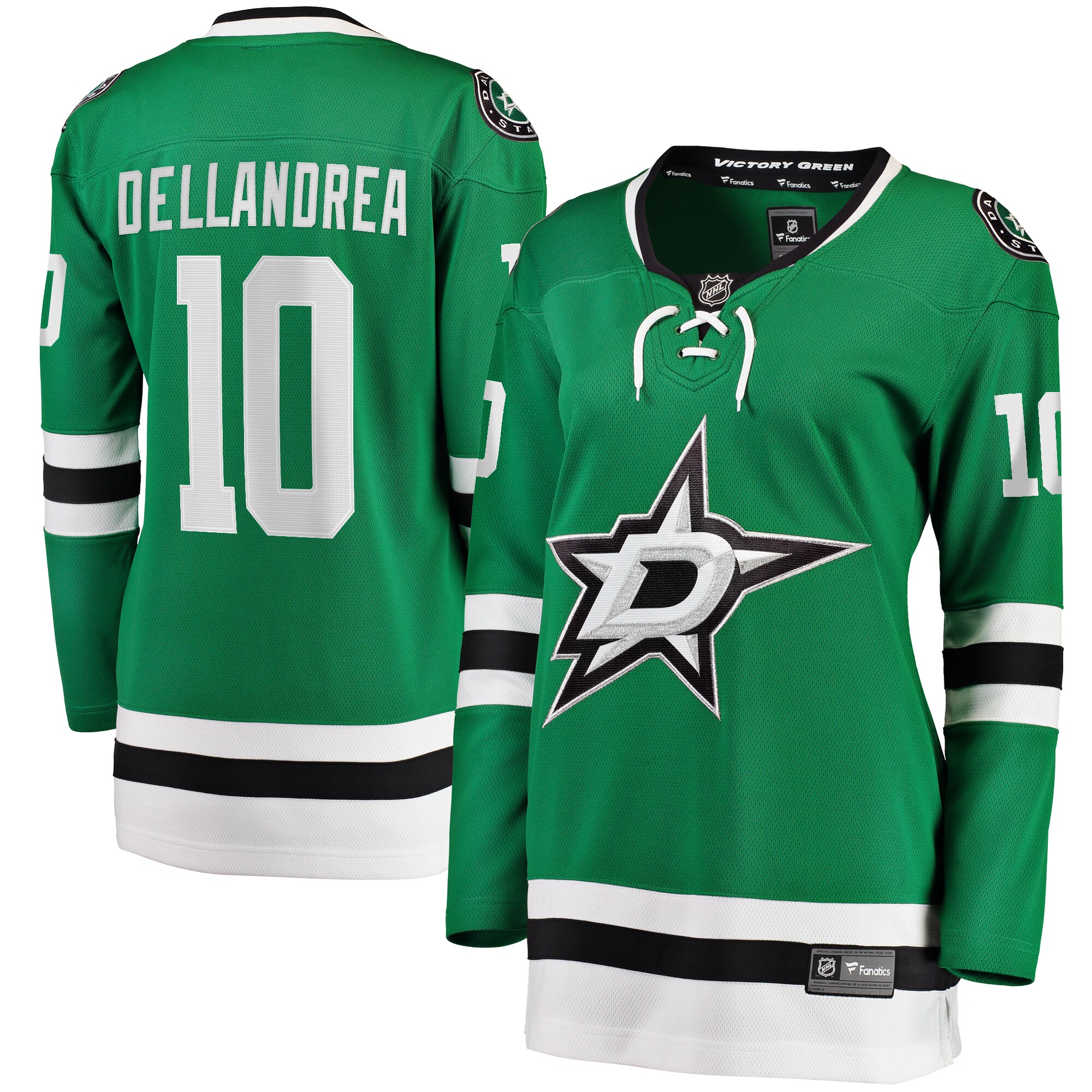 Ty Dellandrea Dallas Stars Fanatics Women's Home Breakaway Player Jersey - Kelly Green