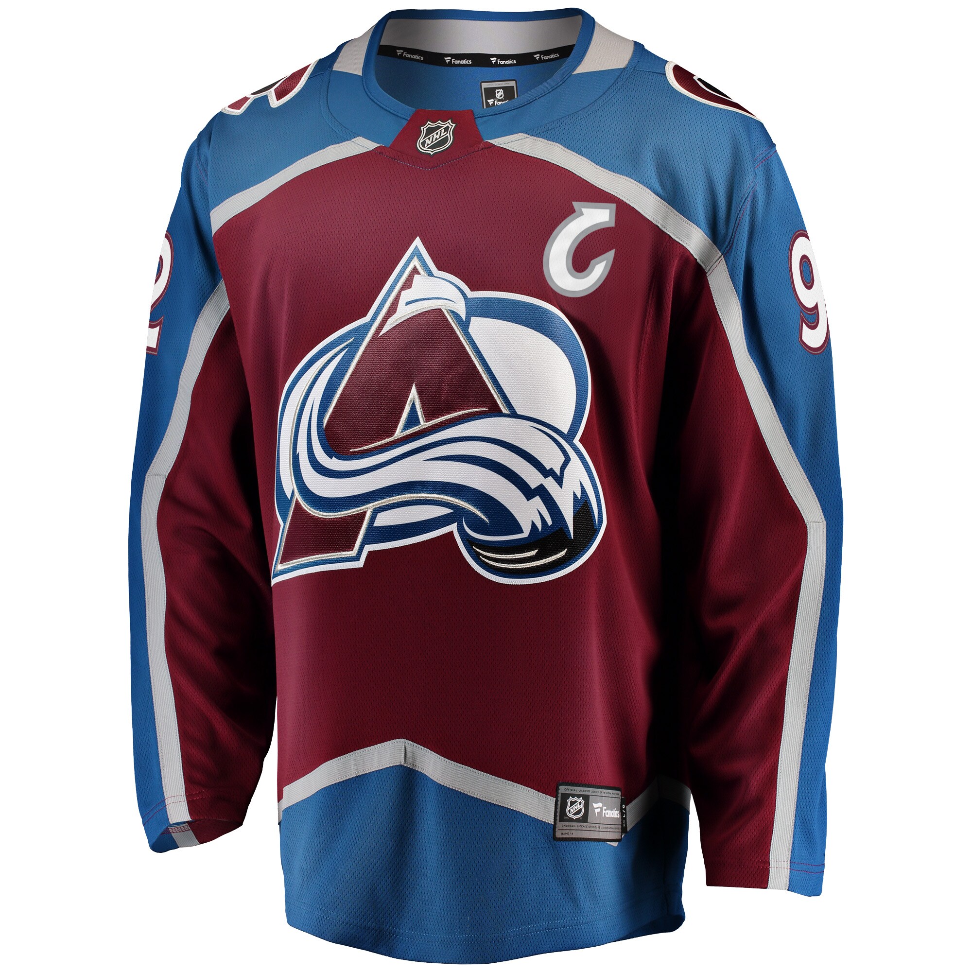 Gabriel Landeskog Colorado Avalanche Fanatics Breakaway Player Jersey - Burgundy