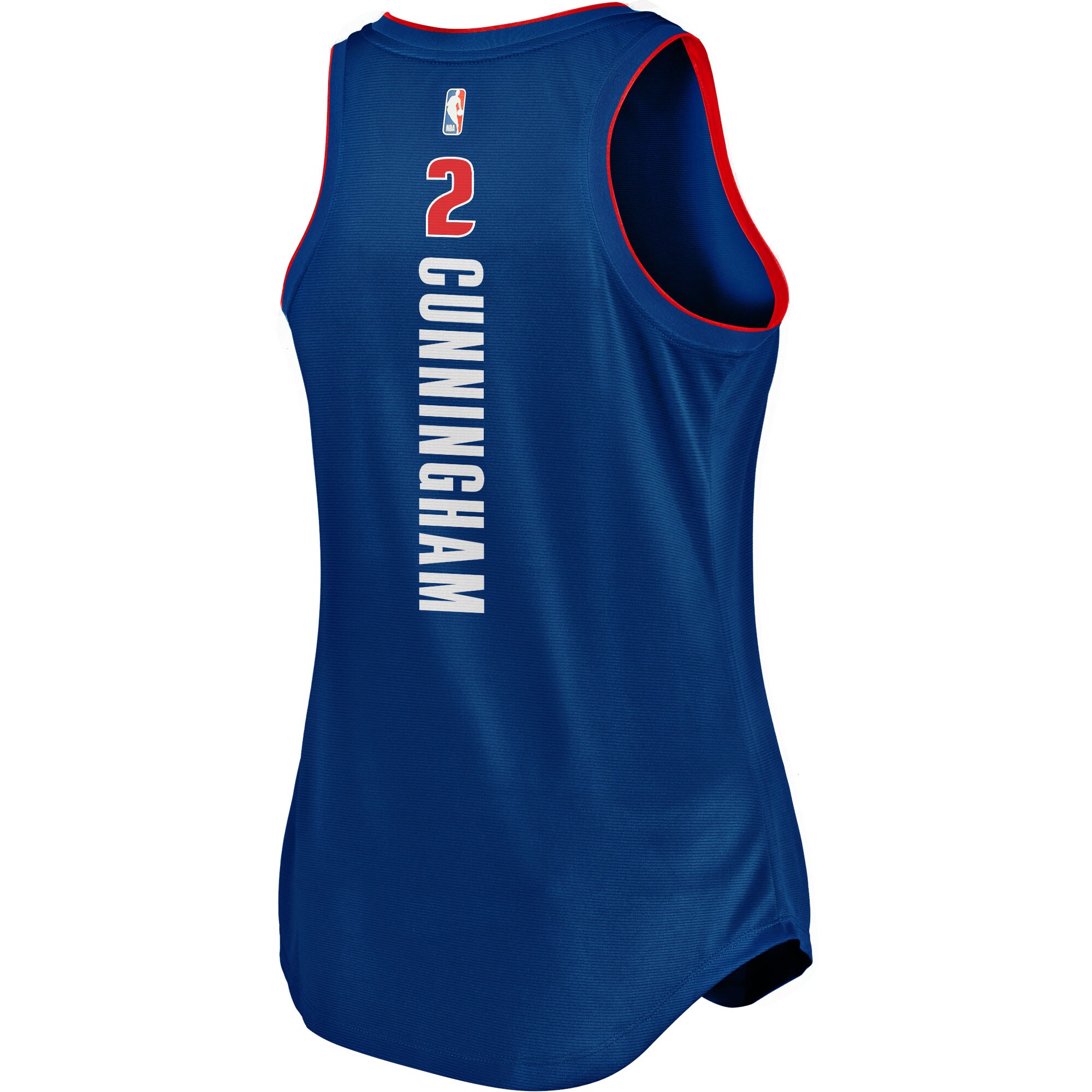 Cade Cunningham Detroit Pistons Fanatics Women's Fast Break Tank Jersey - Icon Edition - Blue