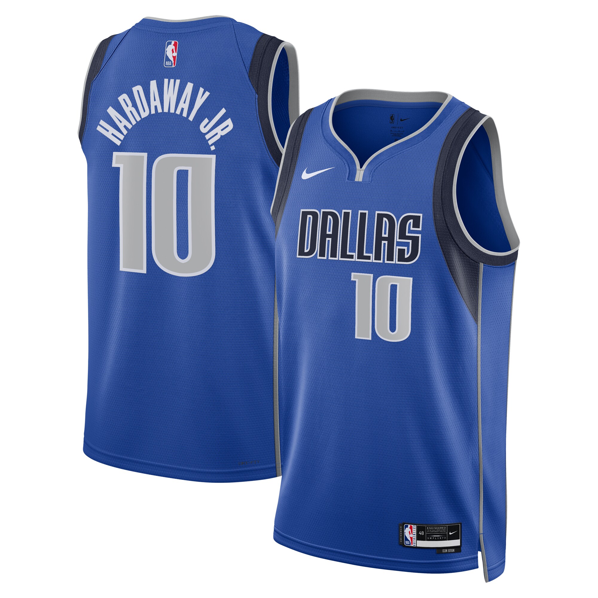 Tim Hardaway Jr. Dallas Mavericks  Unisex Swingman Replica Jersey - Icon Edition - Blue