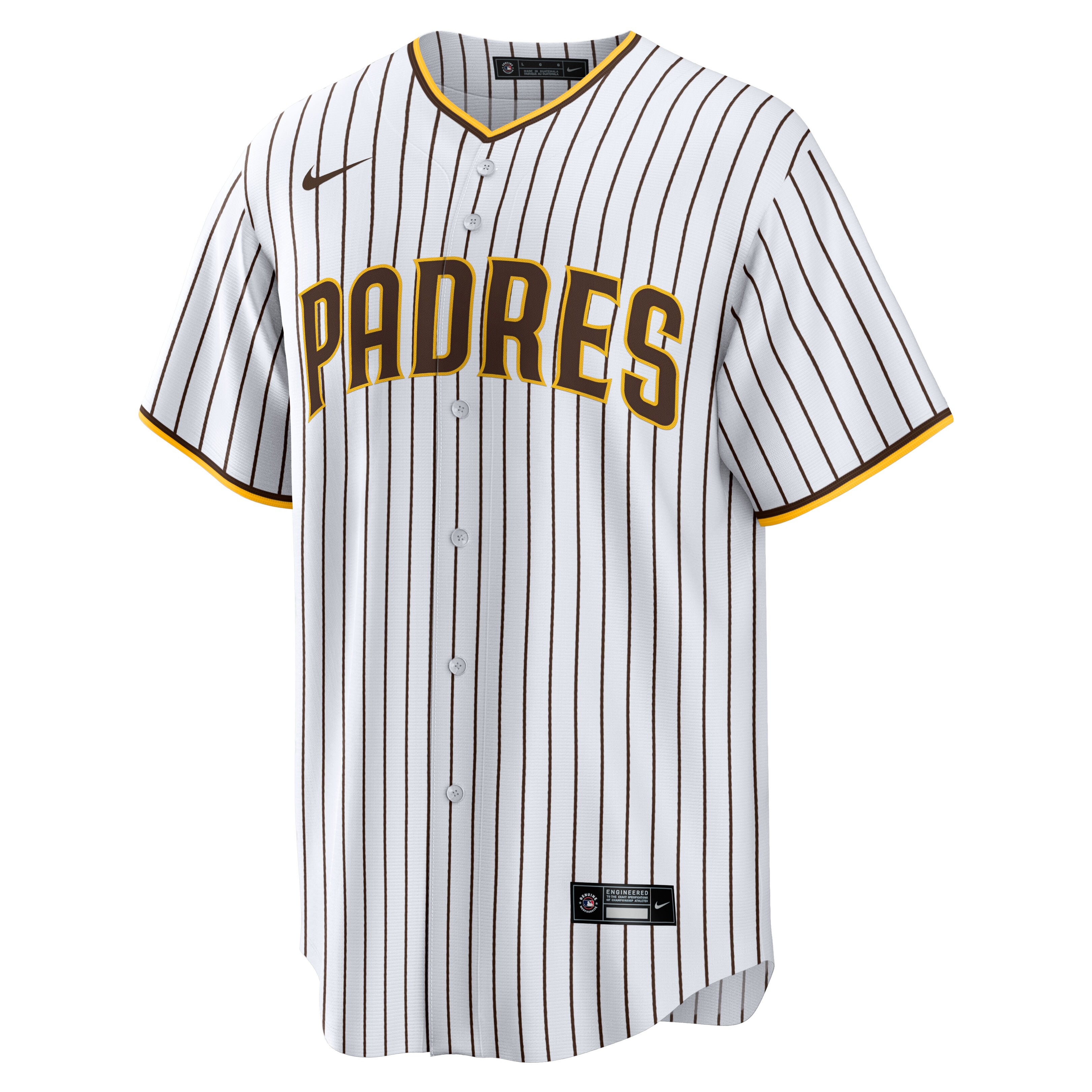 Jos\u00c3\u00a9 Azocar San Diego Padres  Home  Replica Player Jersey - White