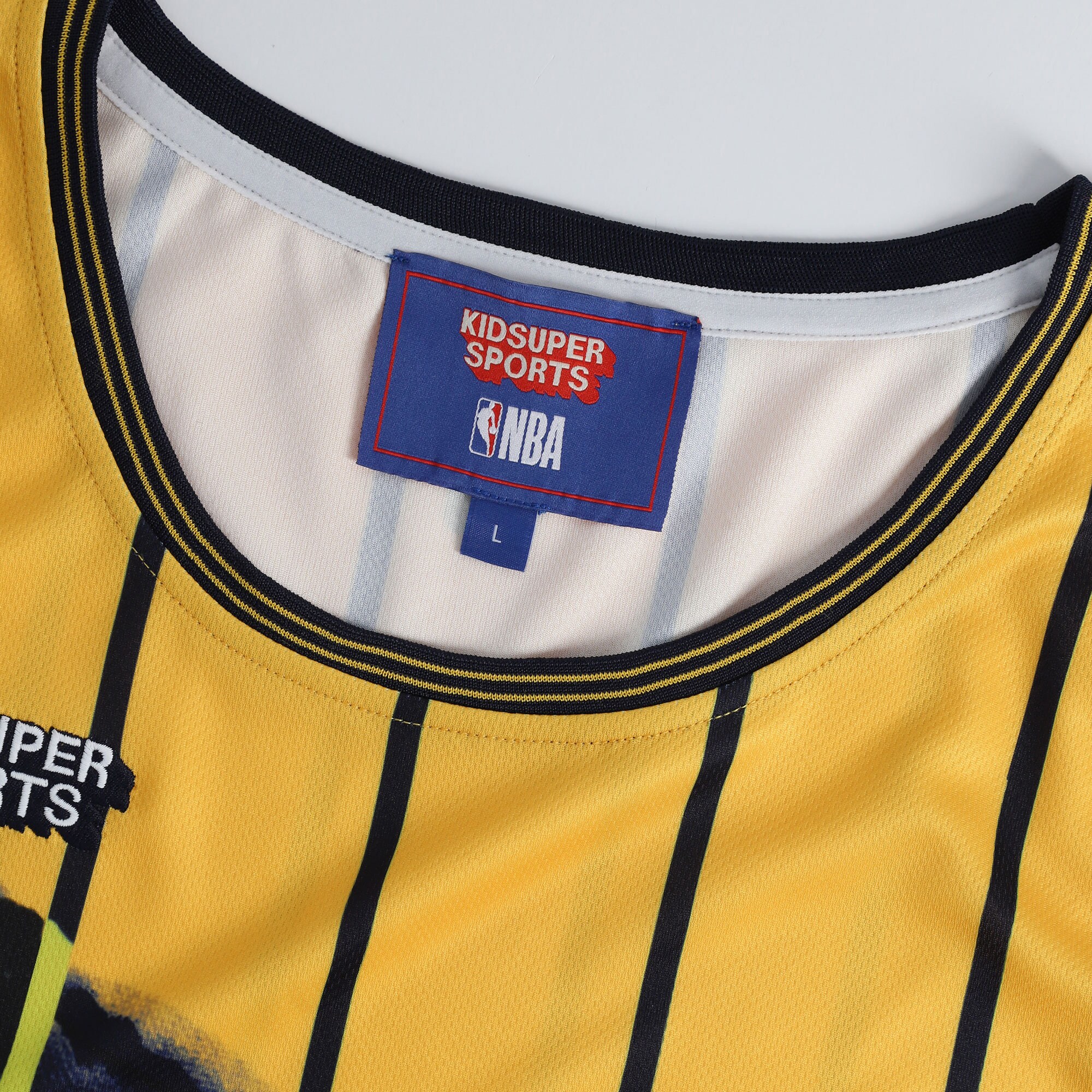 Indiana Pacers NBA & KidSuper Studios by Fanatics Unisex Hometown Jersey - Gold