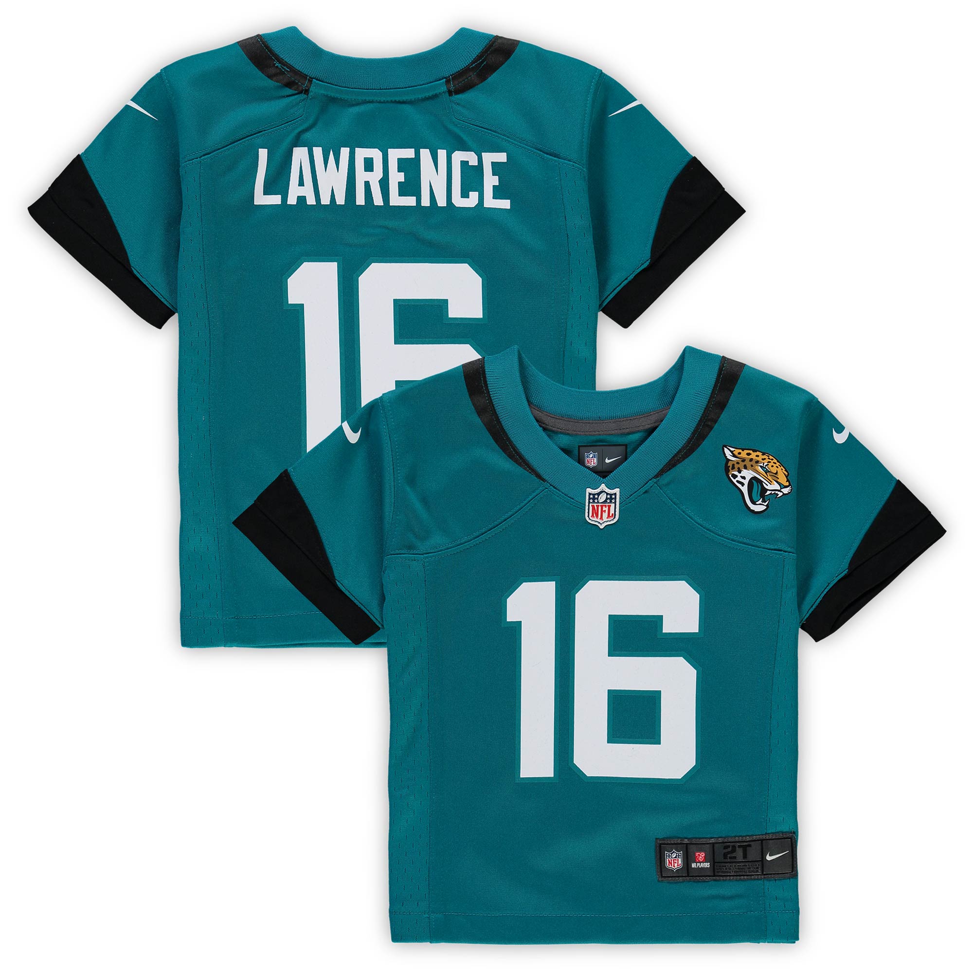 Trevor Lawrence Jacksonville Jaguars  Toddler Game Jersey - Teal