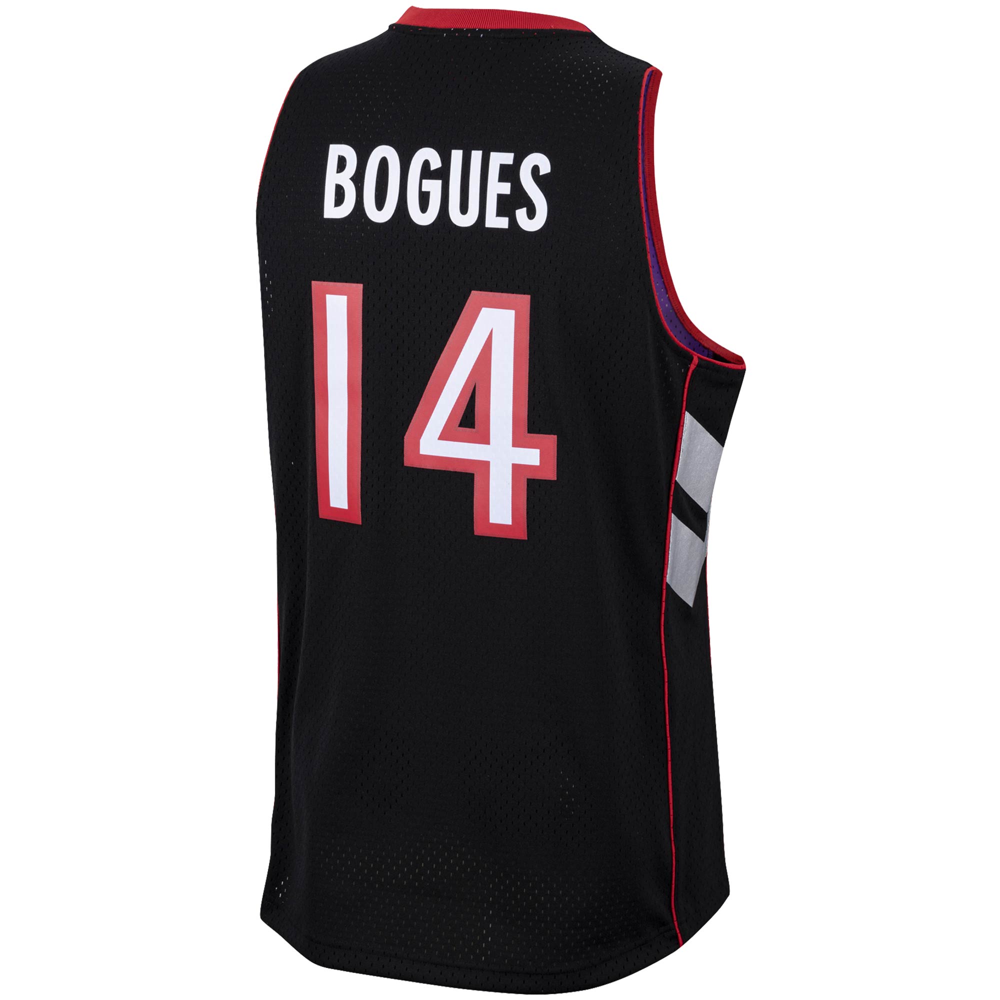 Muggsy Bogues Toronto Raptors Mitchell & Ness 2001\/02 Hardwood Classics Swingman Jersey - Purple