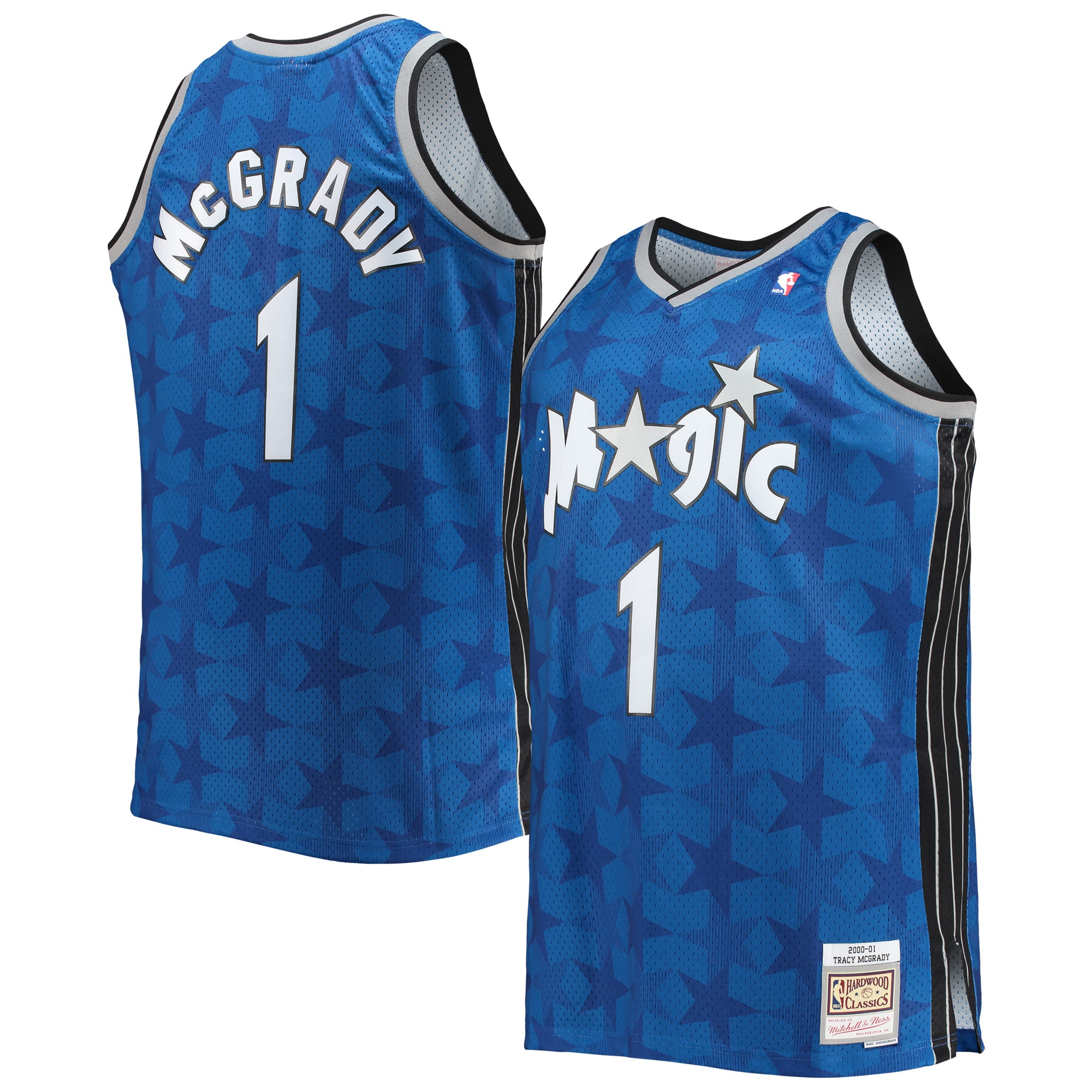 Tracy McGrady Orlando Magic Mitchell & Ness Big & Tall 2000\/01 Hardwood Classics Swingman Jersey - Blue