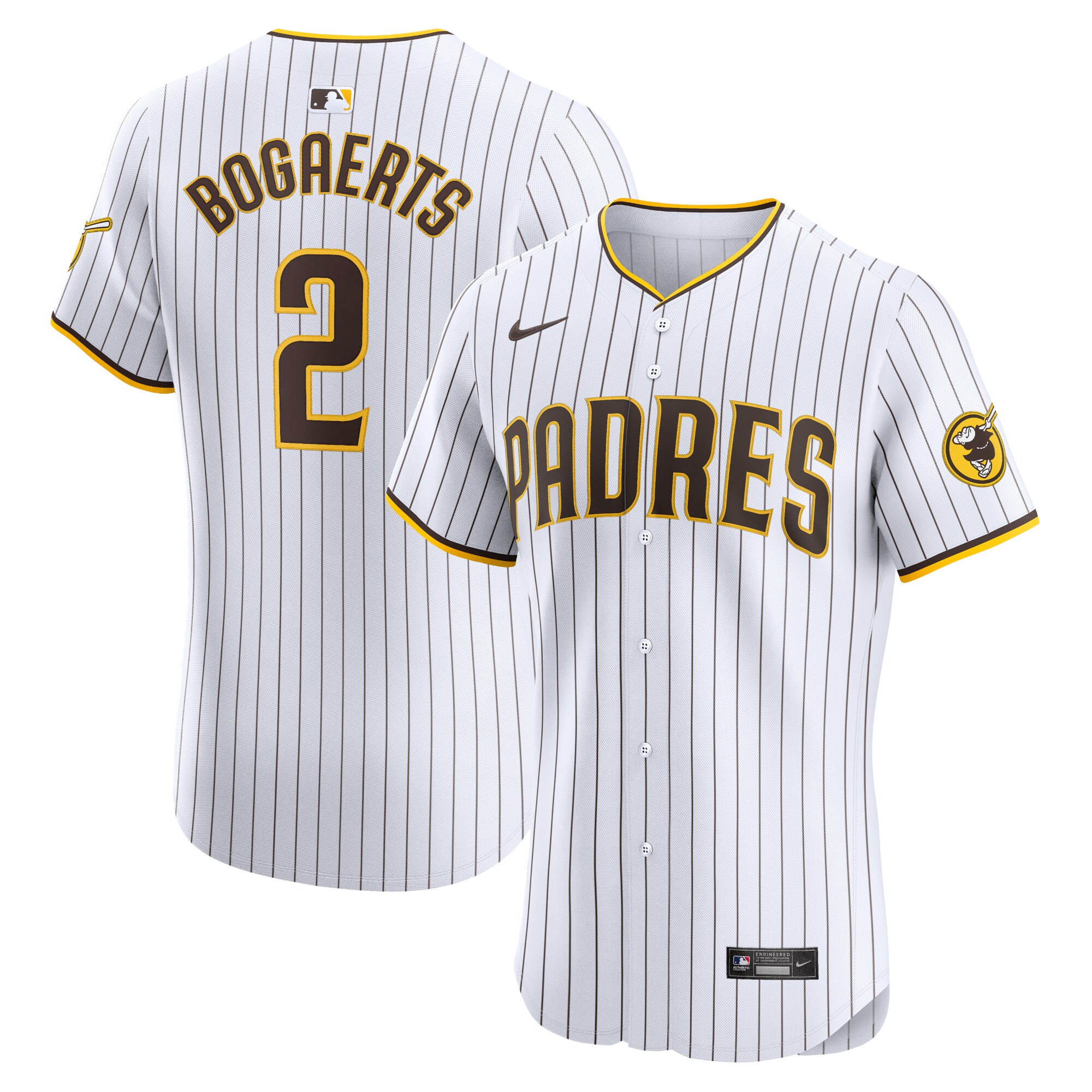 Xander Bogaerts San Diego Padres  Home Elite Jersey - White